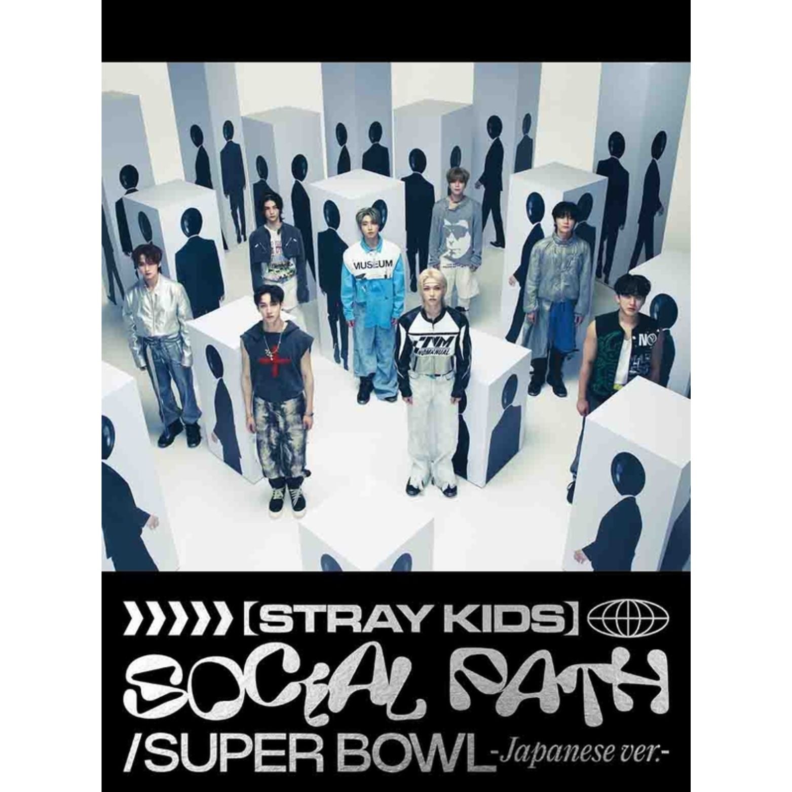CD STRAY KIDS SOCIAL KIDS SUPER BOWL JAPANESE VER.