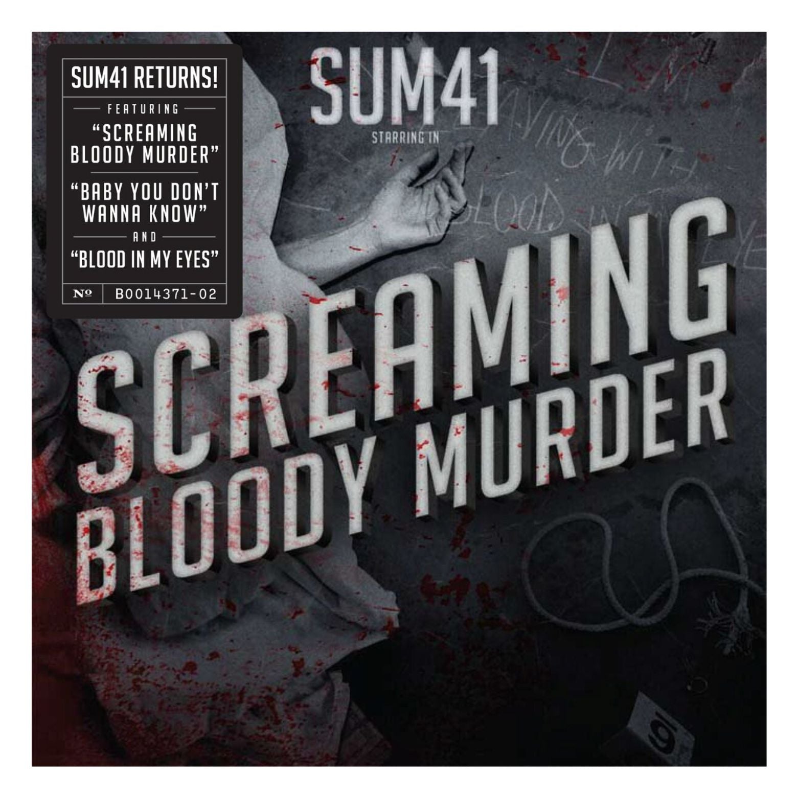 CD SUM 41 SCREAMING BLOODY MURDER