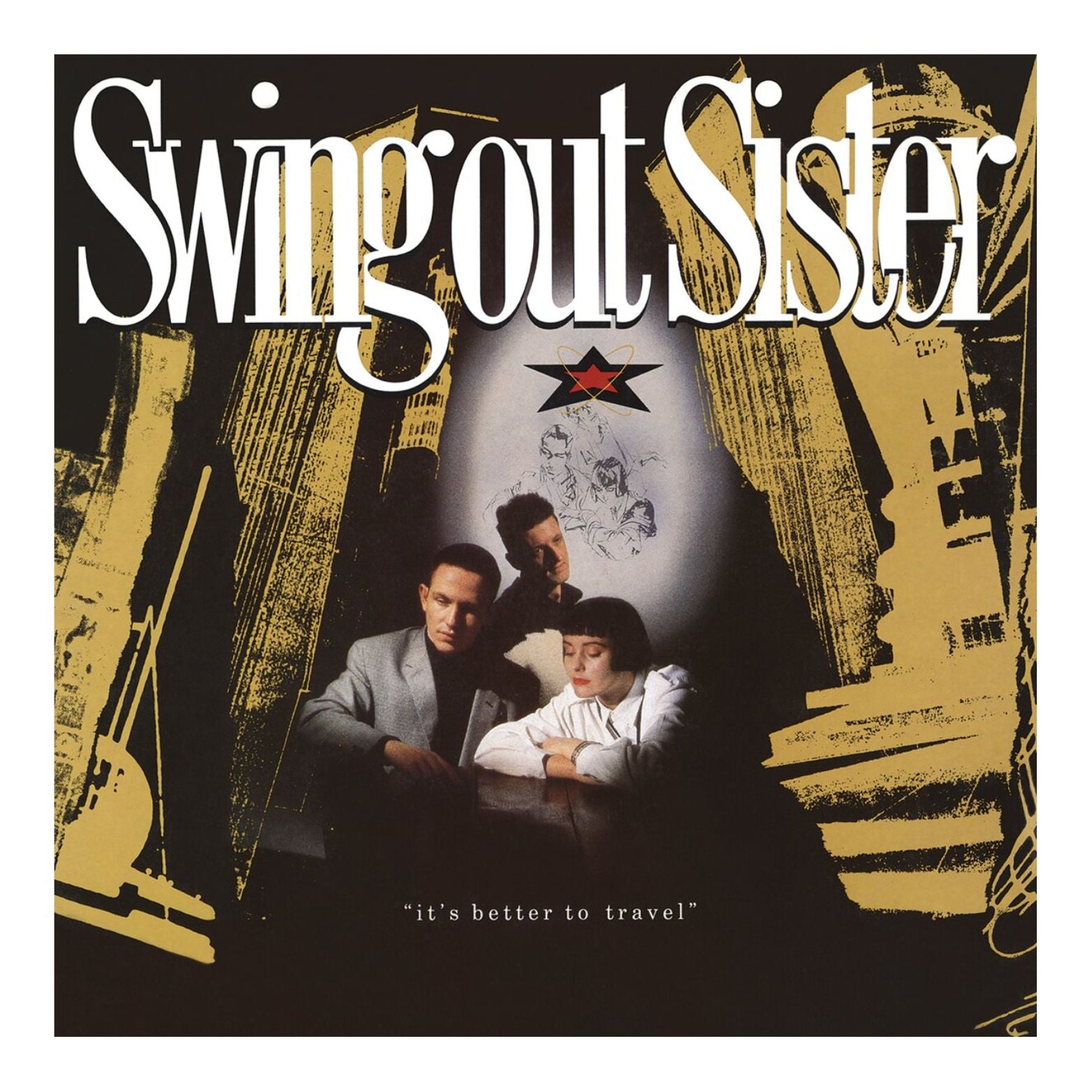 CD SWING OUT SISTER IT'S BETTER TO TRAVEL 2CD