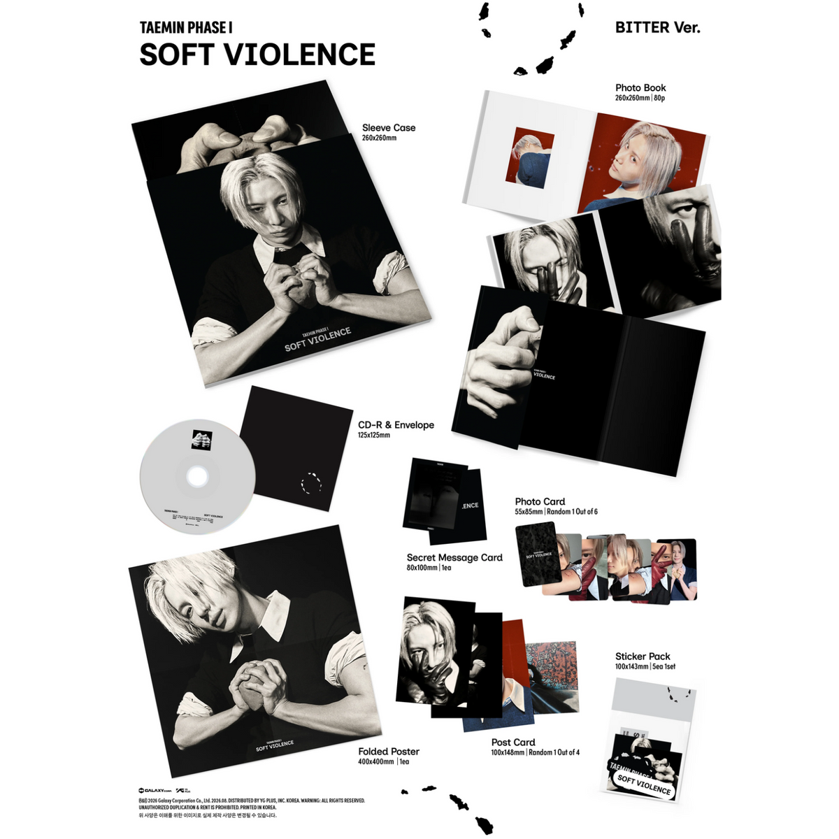 CD TAEMIN PHASE I: SOFT VIOLENCE