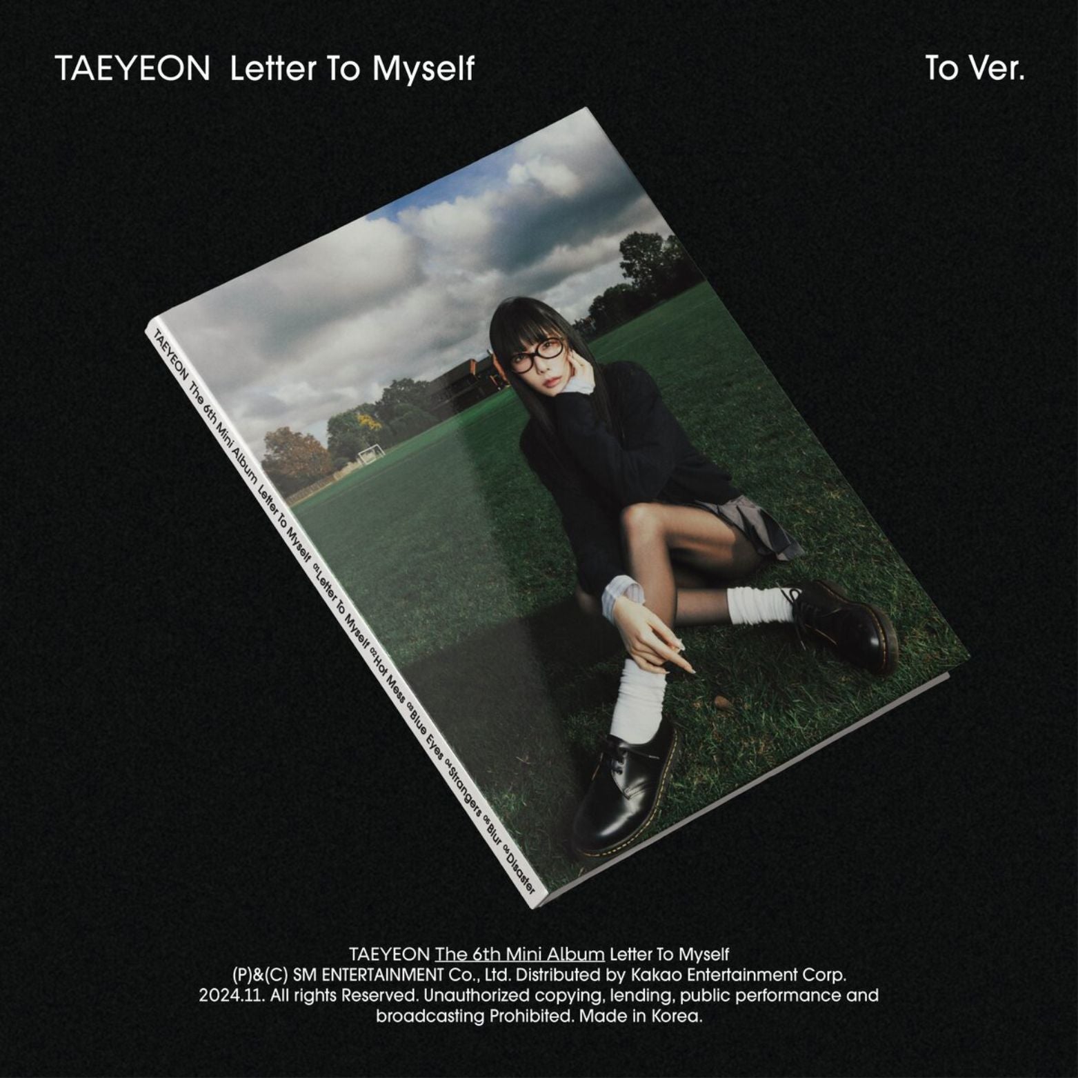 CD TAEYEON LETTER TO MYSELF