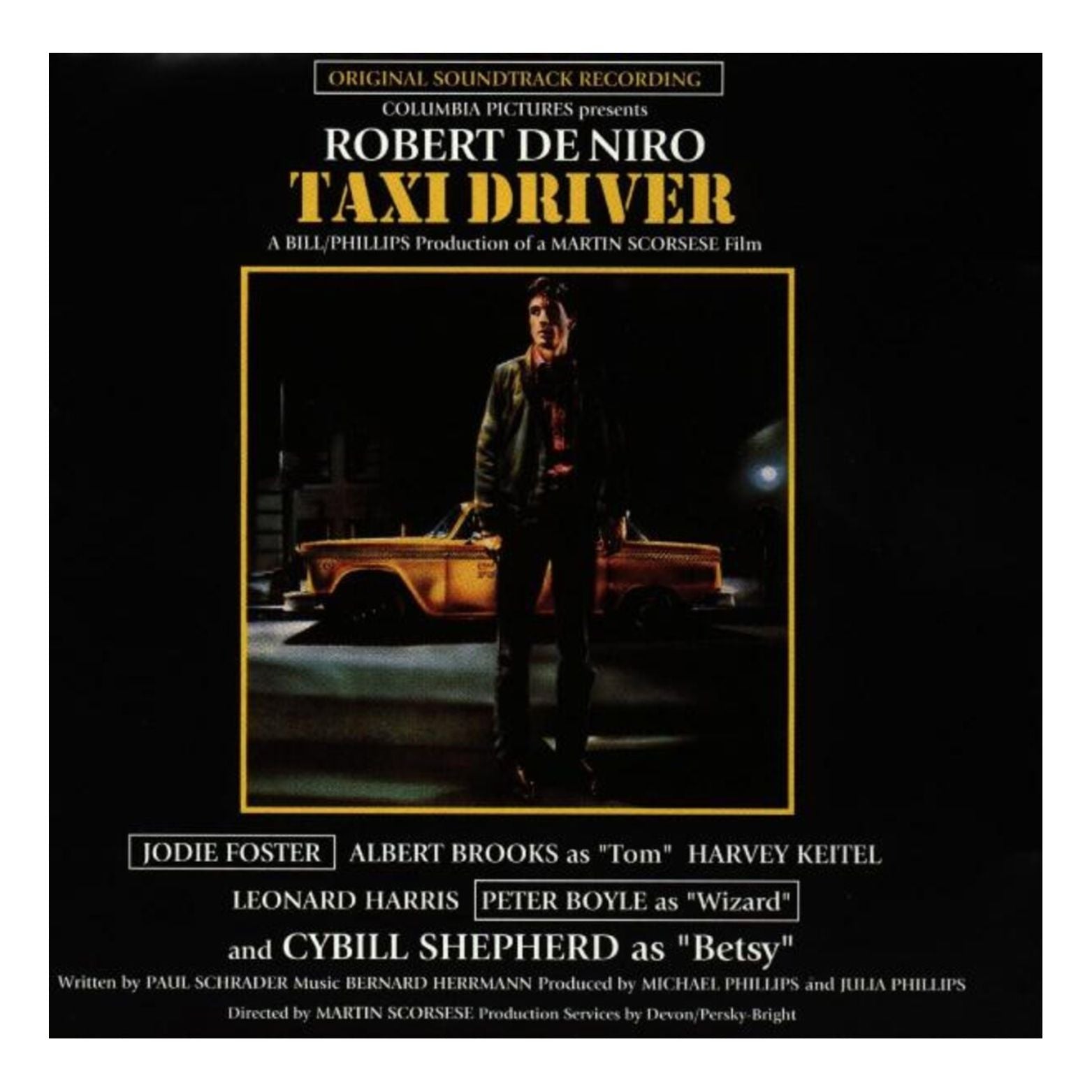 CD TAXI DRIVER ORIGINAL SOUNDTRACK RECORDING