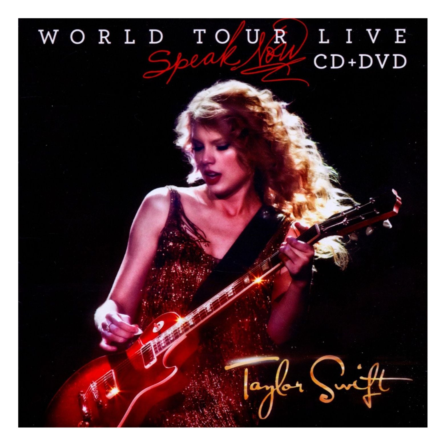 CD TAYLOR SWIFT SPEAK NOW WORLD TOUR LIVE CD+DVD
