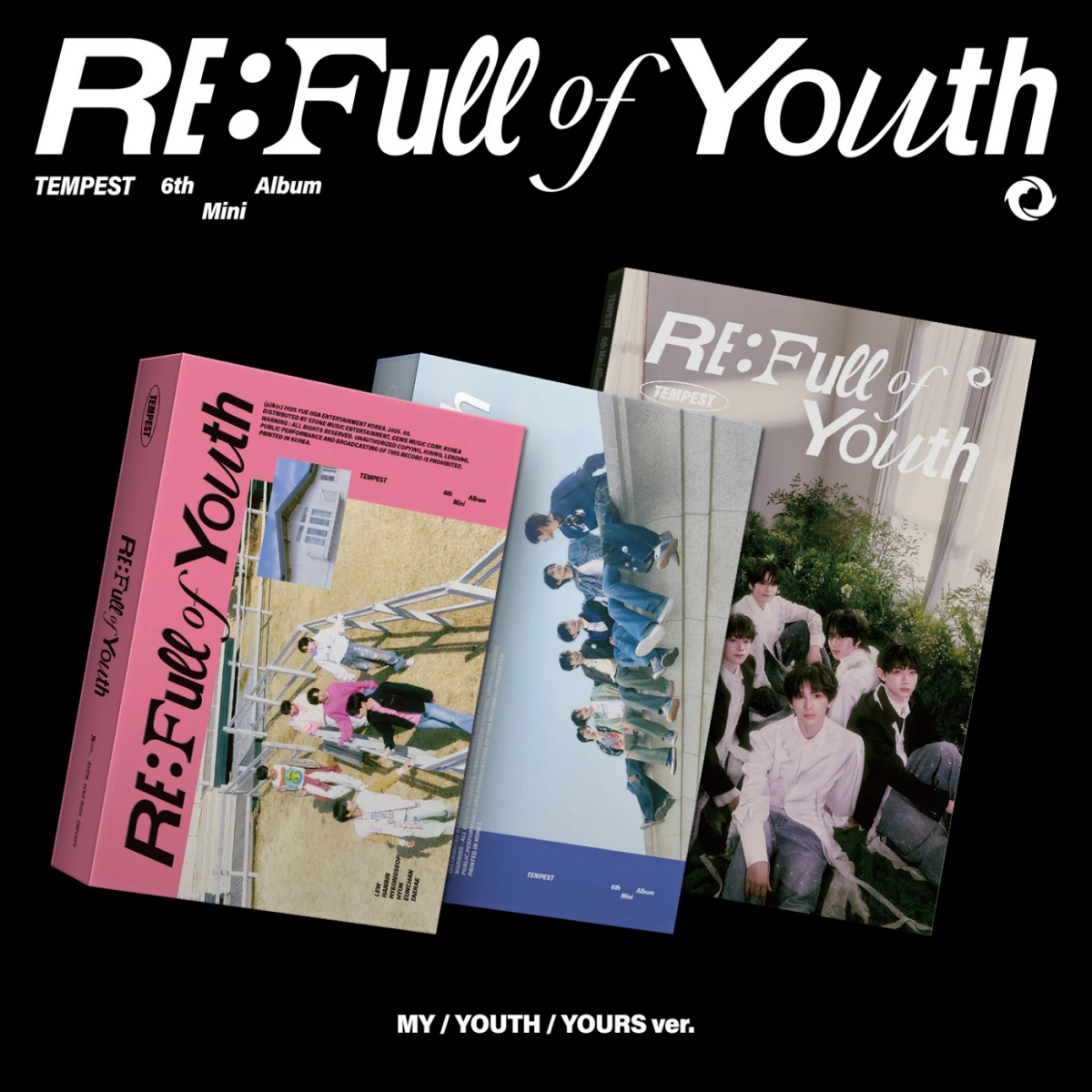 CD TEMPEST RE:FULL OF YOUTH (RANDOM PHOTOBOOK EDITION)