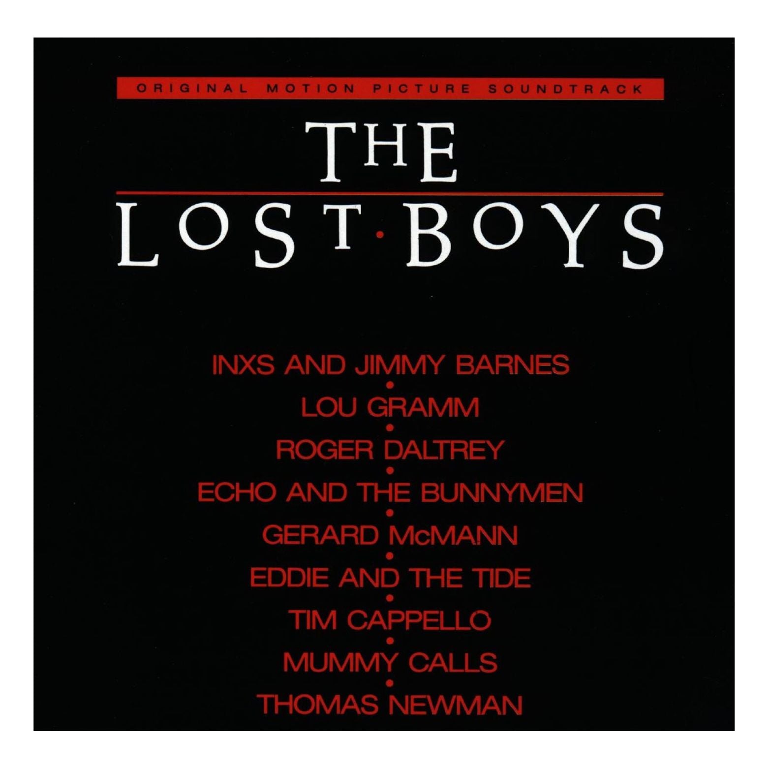 CD THE LOST BOYS ORIGINAL MOTION PICTURE SOUNDTRACK