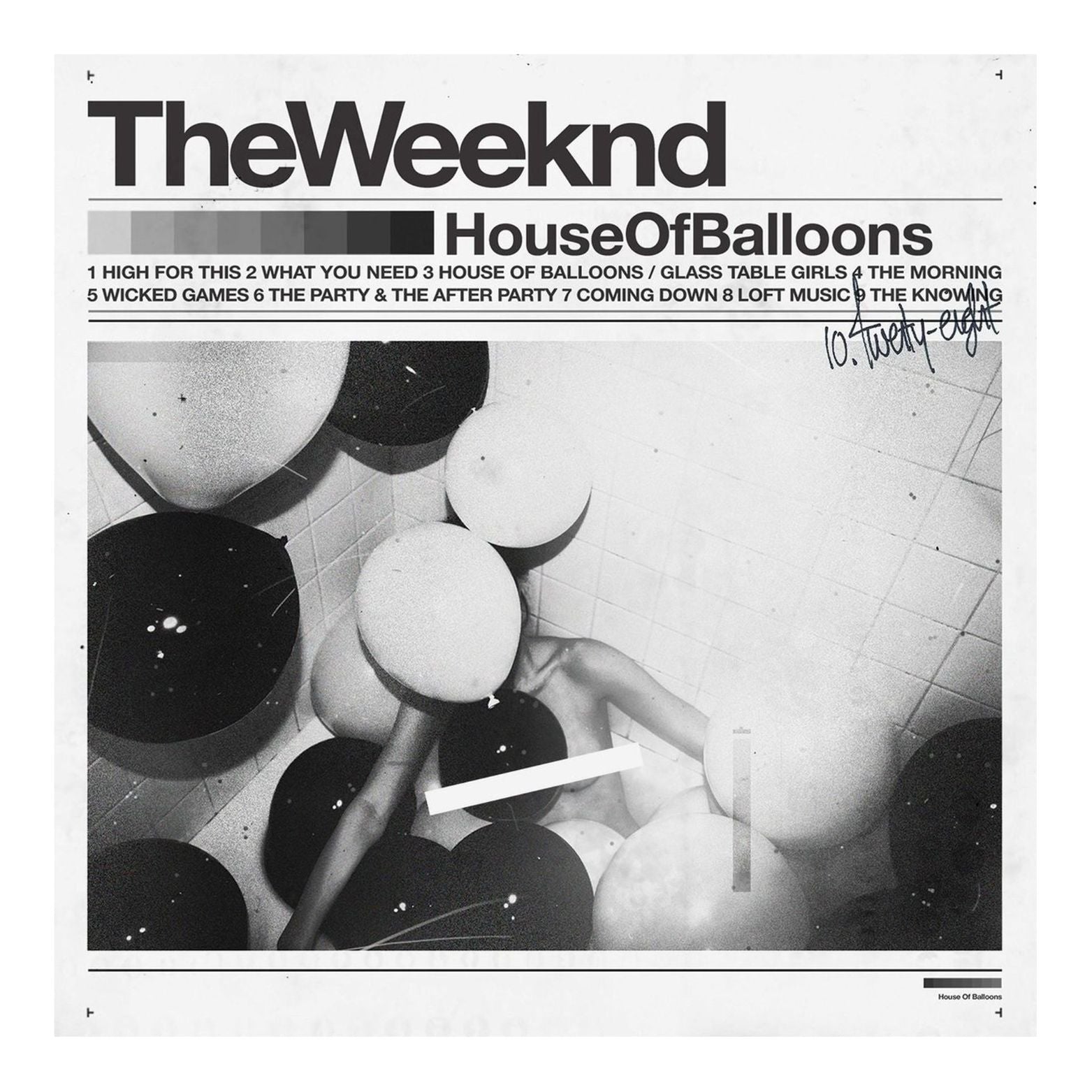 CD THE WEEKND HOUSE OF BALLOONS