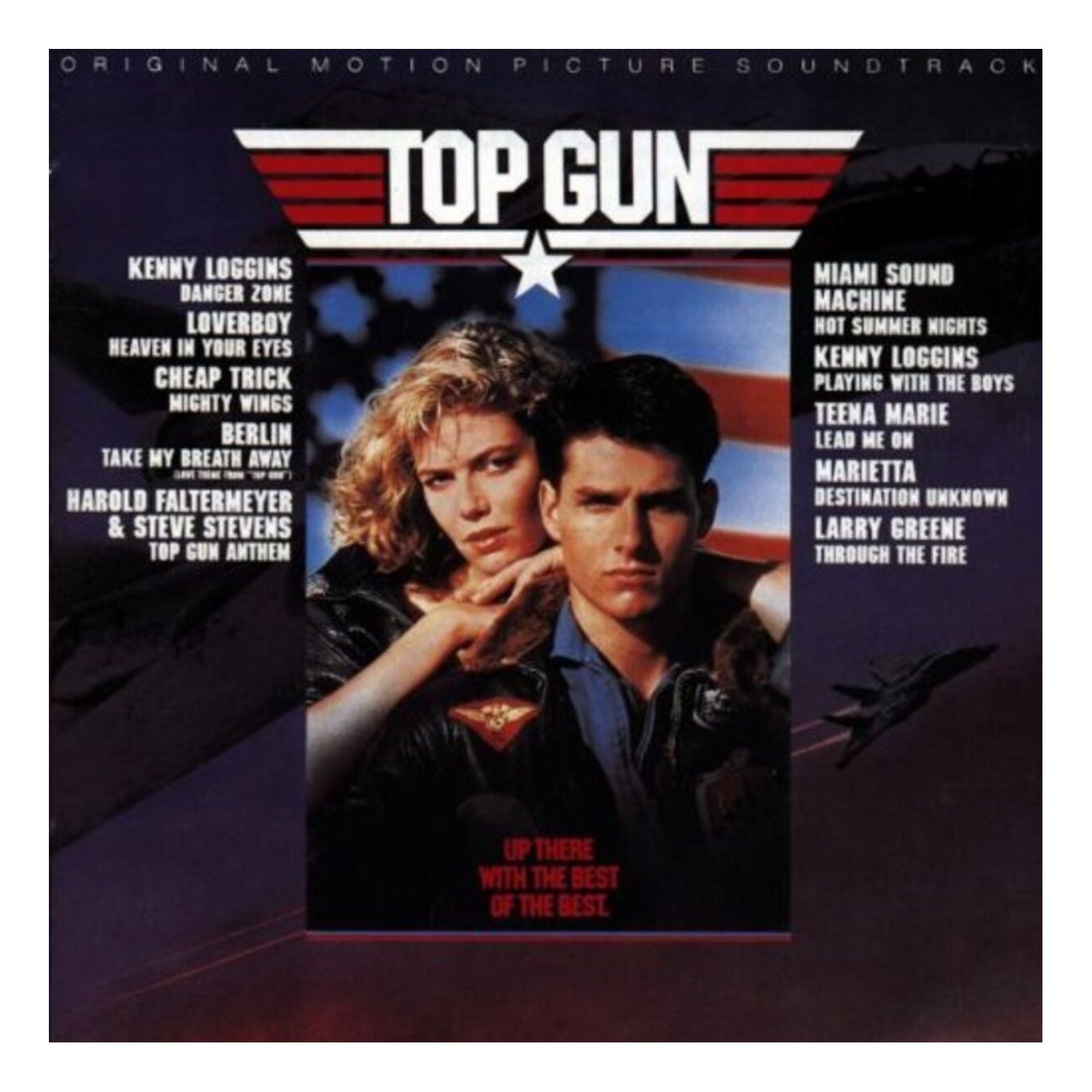 CD TOP GUN ORIGINAL MOTION PICTURE SOUNDTRACK
