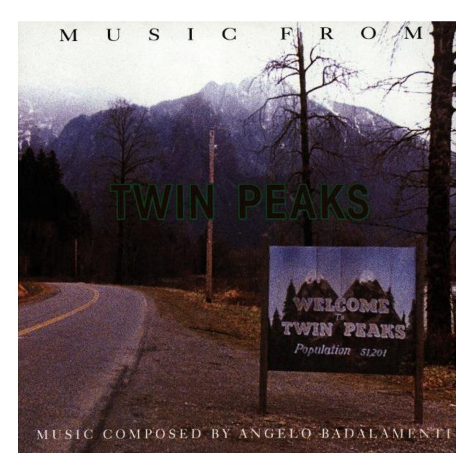 CD TWIN PEAKS MUSIC COMPOSED BY ANGELO BADALAMENTI