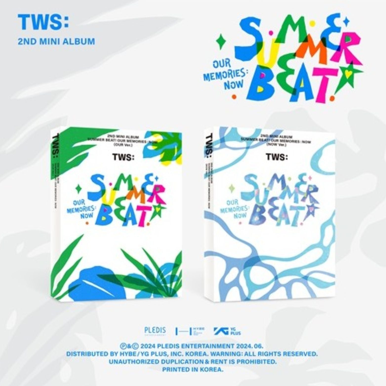 CD TWS SUMMER BEAT 2nd MINI ALBUM