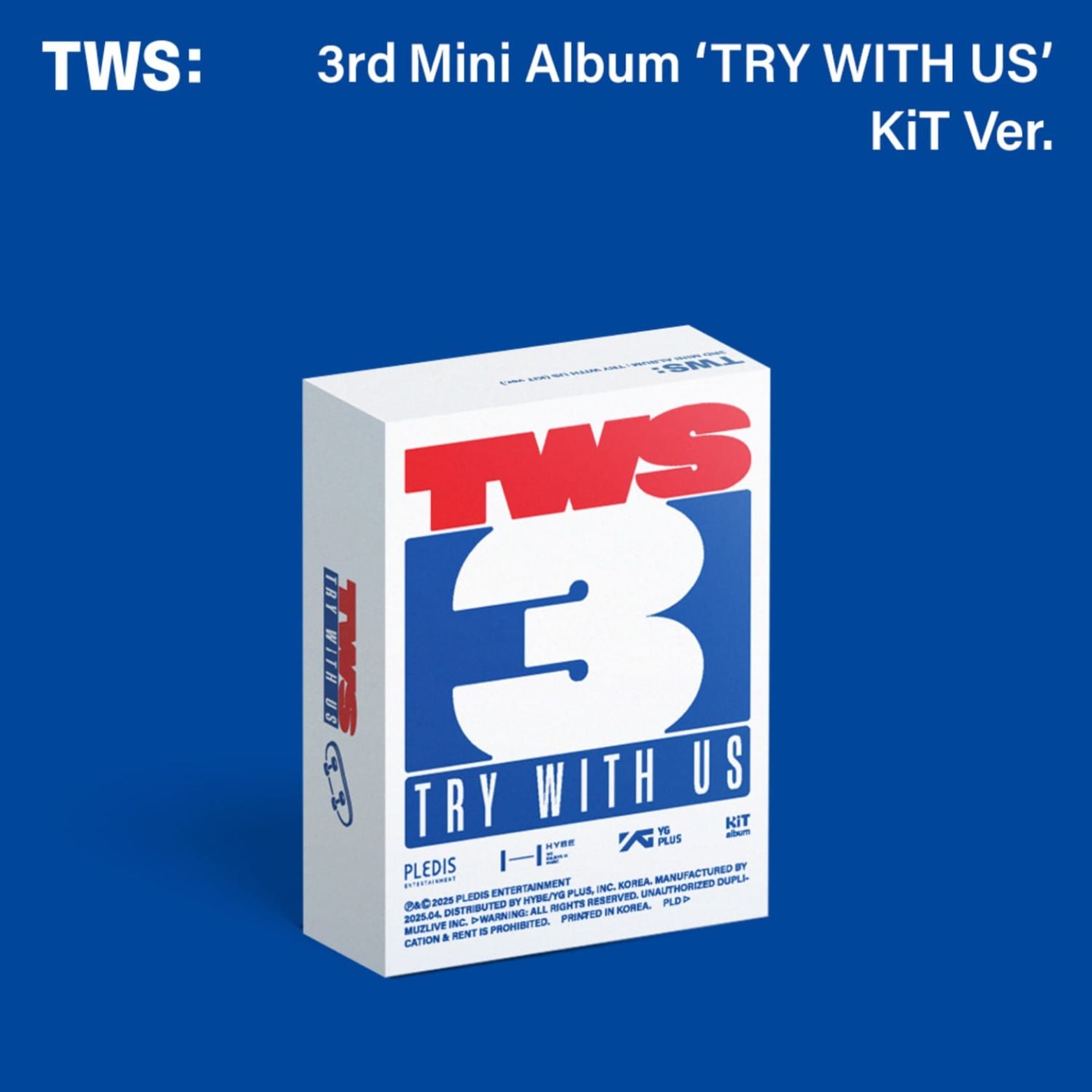 CD TWS TRY WITH US KIT VERSION 3rd MINI ALBUM