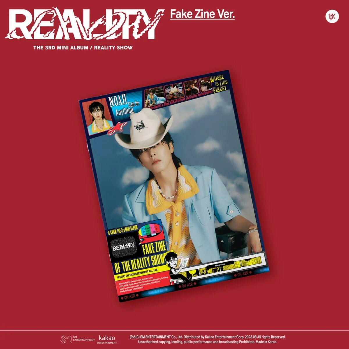 CD U-KNOW (TVXQ!) REALITY SHOW B VERSION