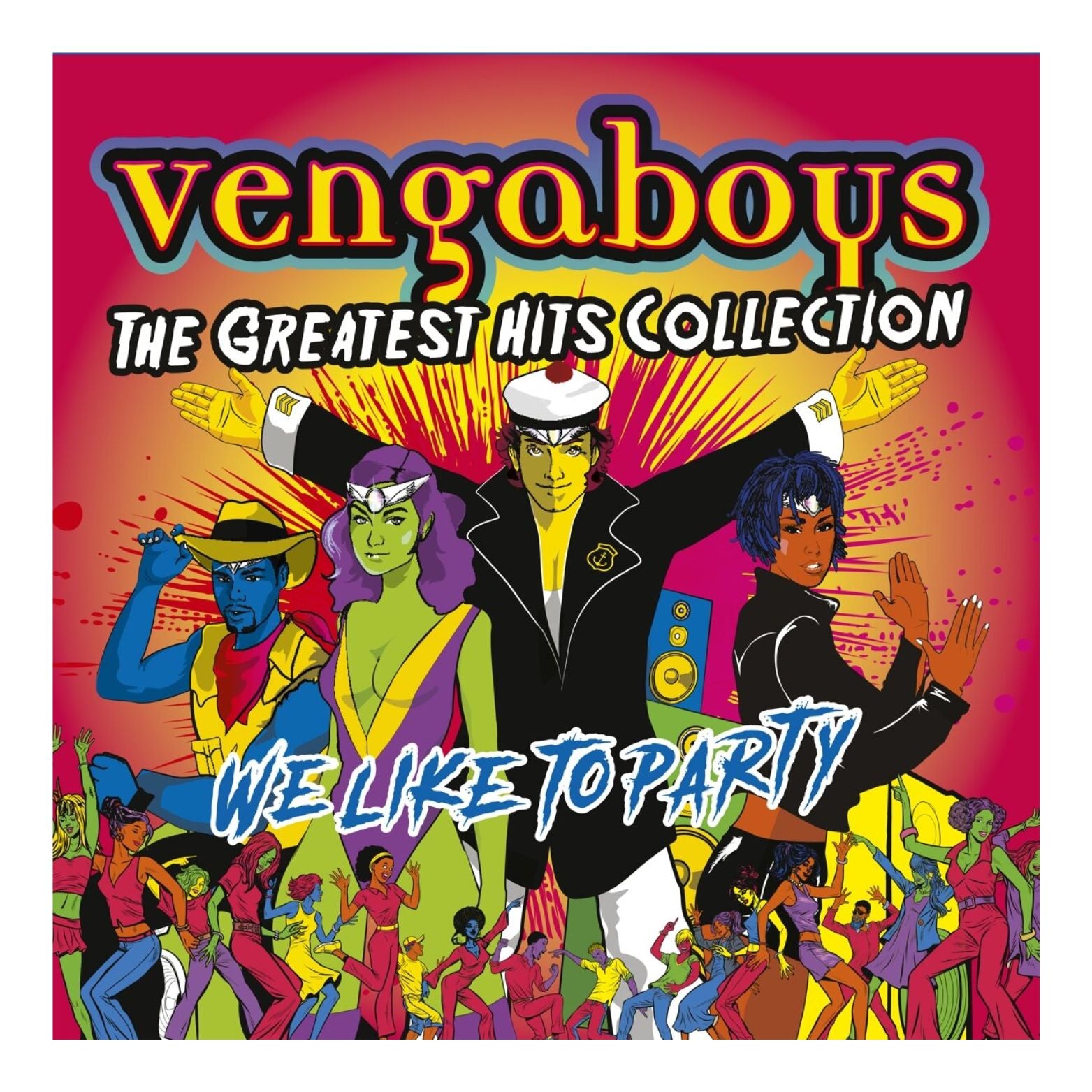 CD VENGABOYS THE GREATEST HITS COLLECTION WE LIKE TO PARTY