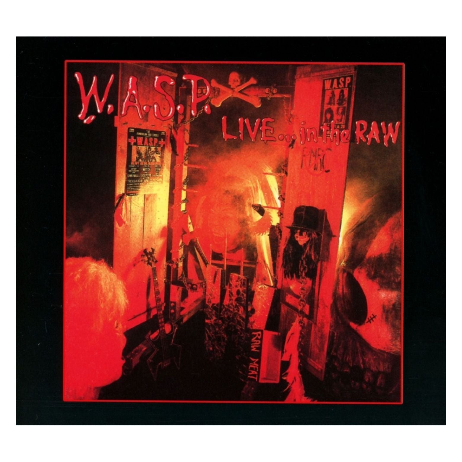 CD W.A.S.P. LIVE...IN THE RAW