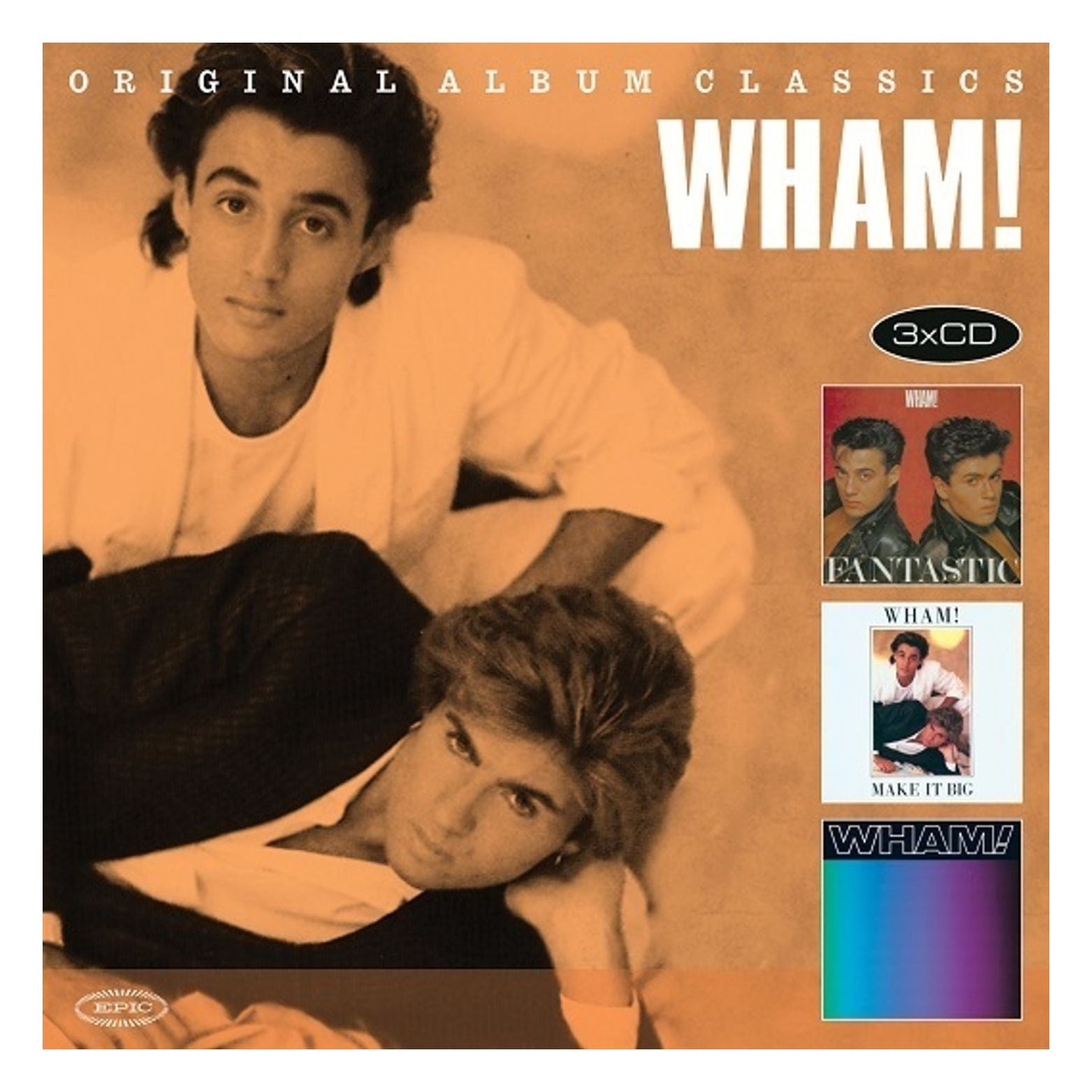CD WHAM! ORIGINAL ALBUM CLASSICS 3CD