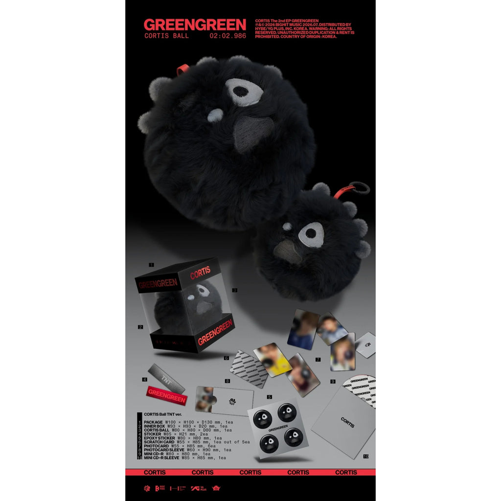CD CORTIS GREENGREEN CORTIS BALL VER.