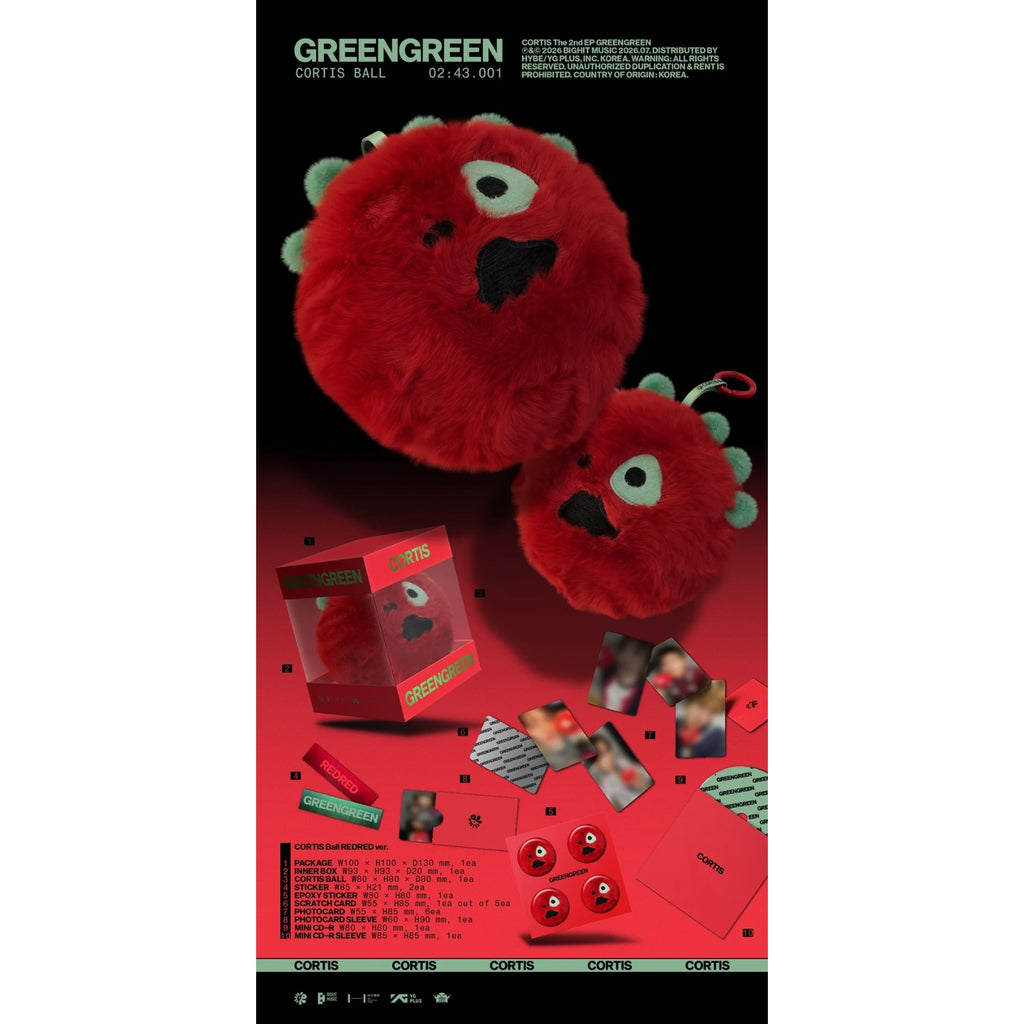 CD CORTIS GREENGREEN CORTIS BALL VER.