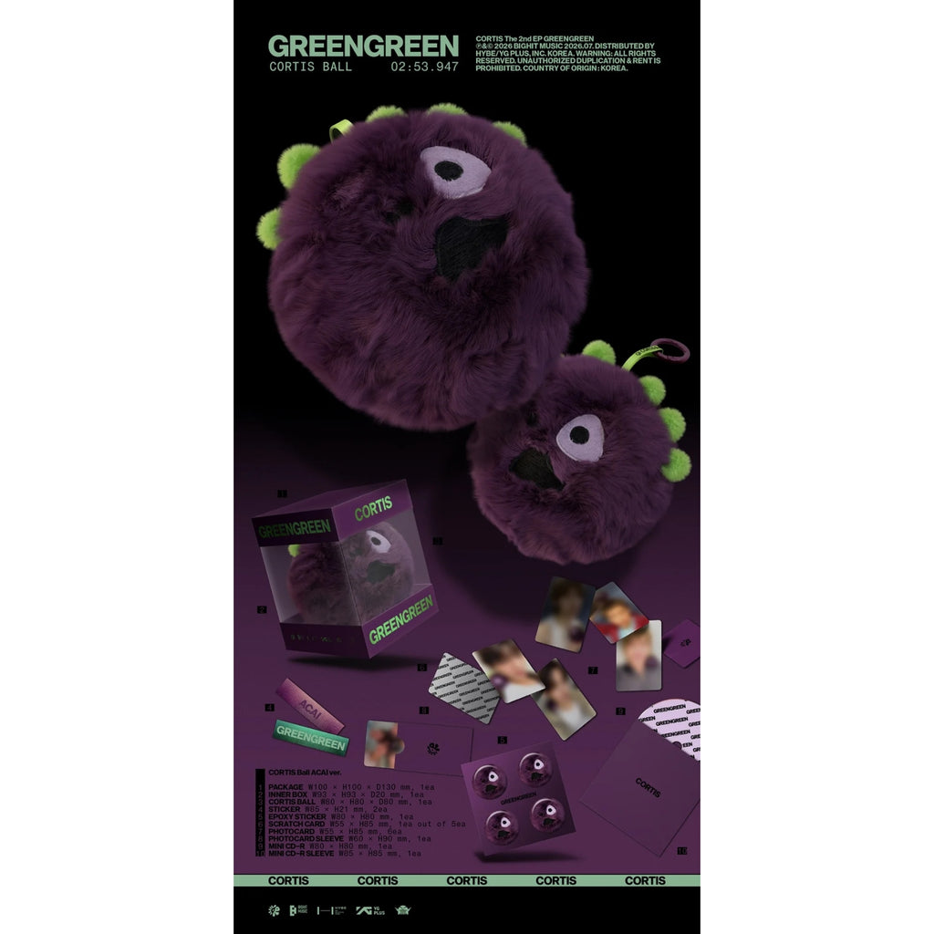 CD CORTIS GREENGREEN CORTIS BALL VER.