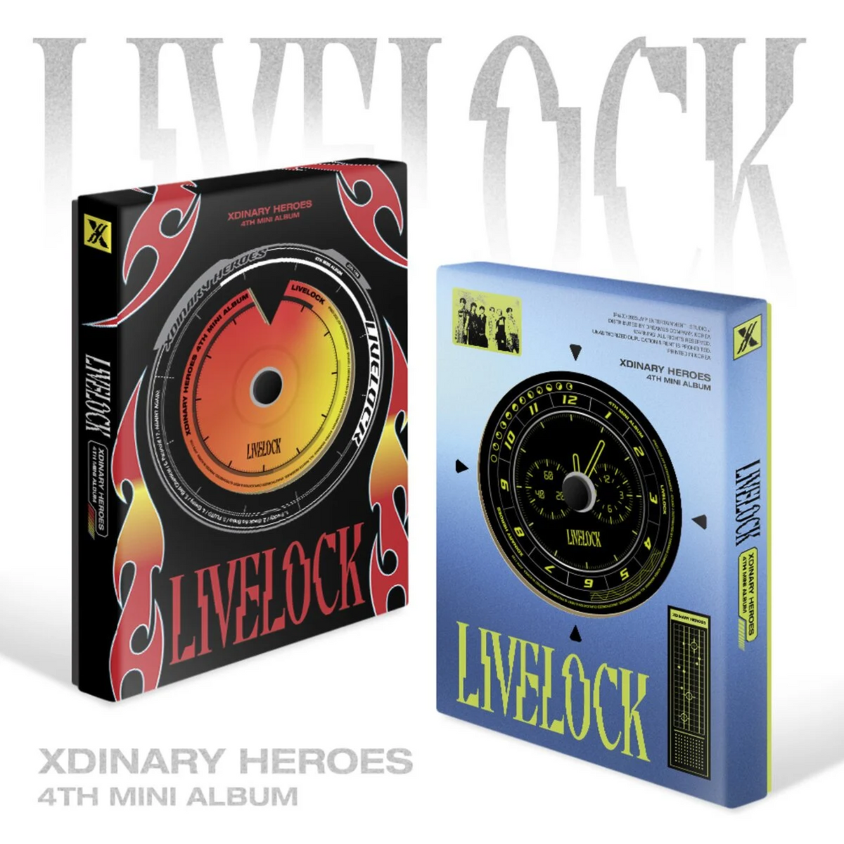 CD XDINARY HEROES LIVELOCK 4th MINI ALBUM RANDOM PHOTOBOOK EDITION
