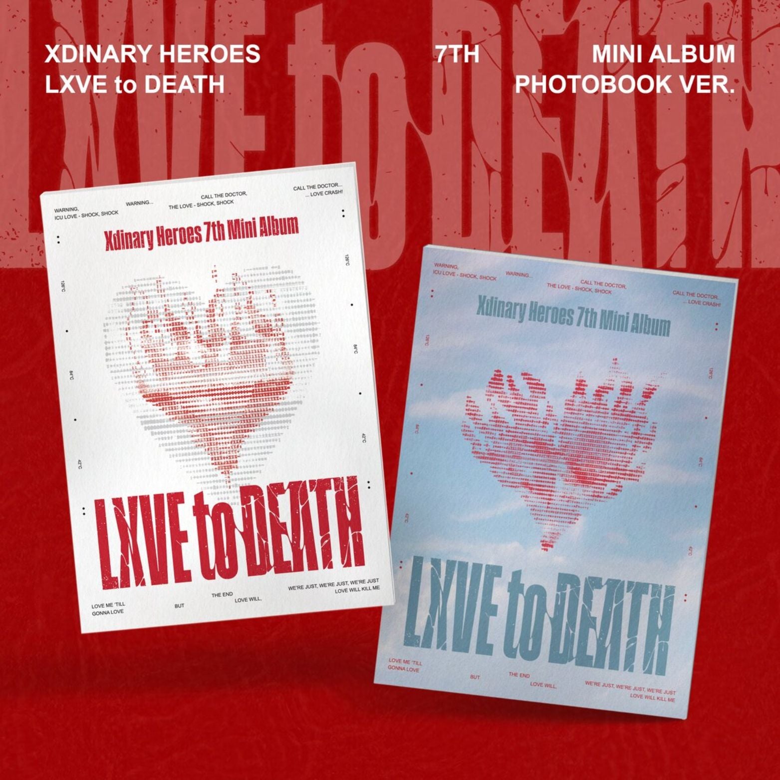 CD XDINARY HEROES LXVE TO DEATH 7TH MINI ALBUM
