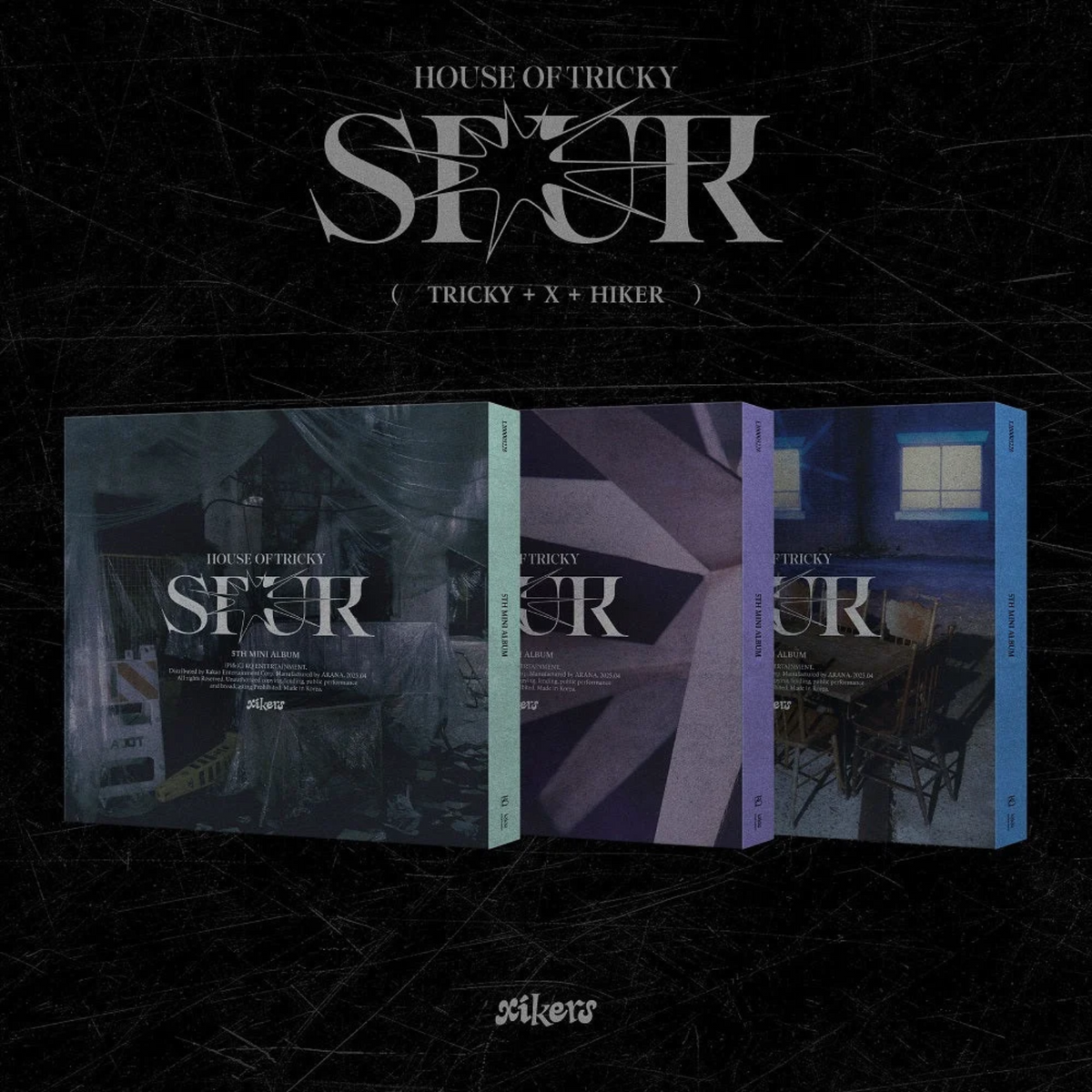 CD XIKERS HOUSE OF TRICKY: SPUR