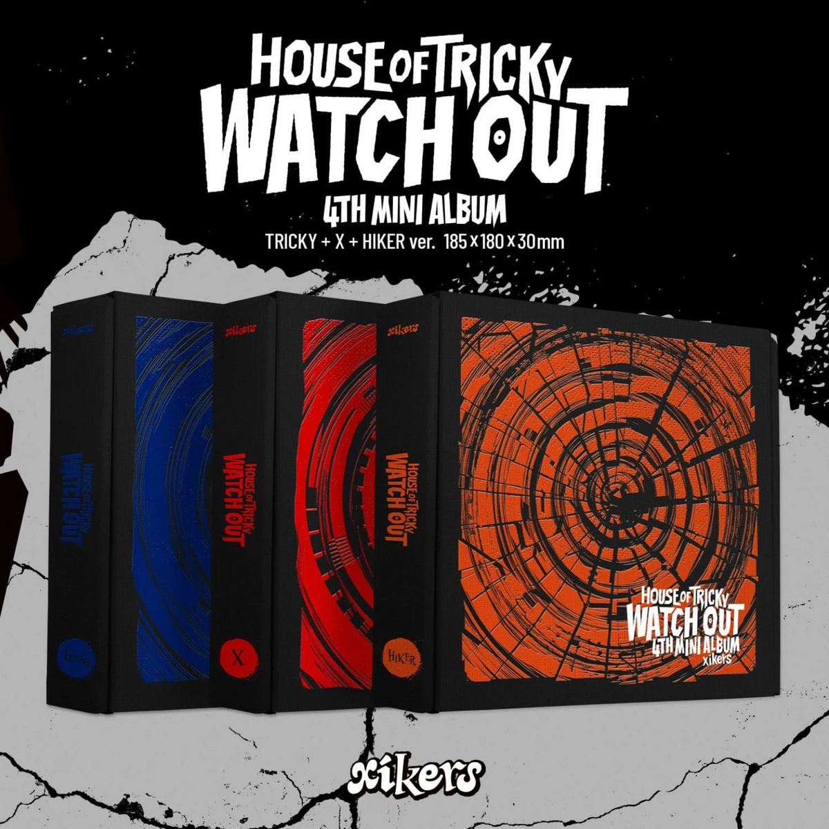 CD XIKERS HOUSE OF TRICKY: WATCH OUT