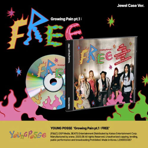 CD YOUNG POSSE GROWING PAIN PR.1: FREE