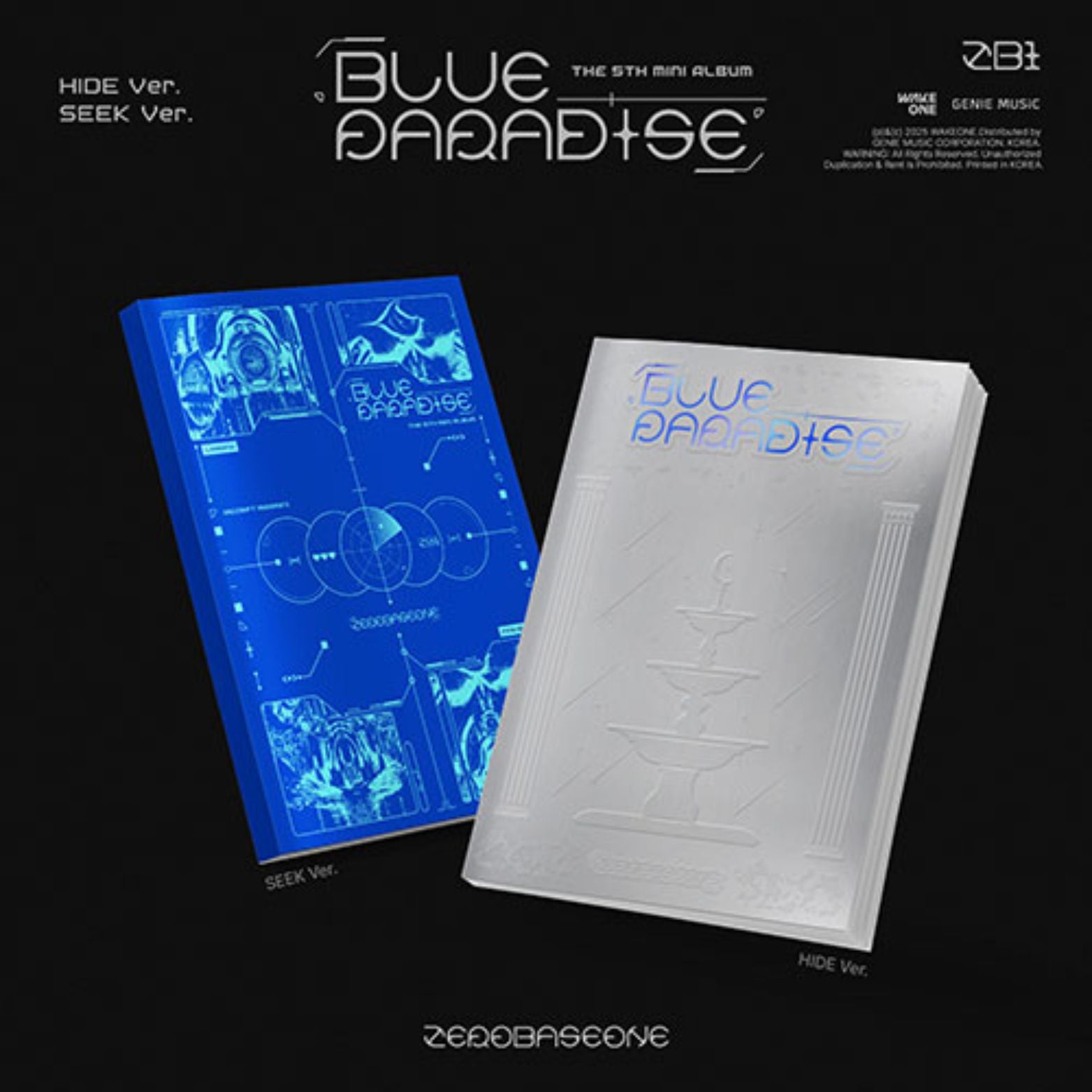 CD ZEROBASEONE BLUE PARADISE
