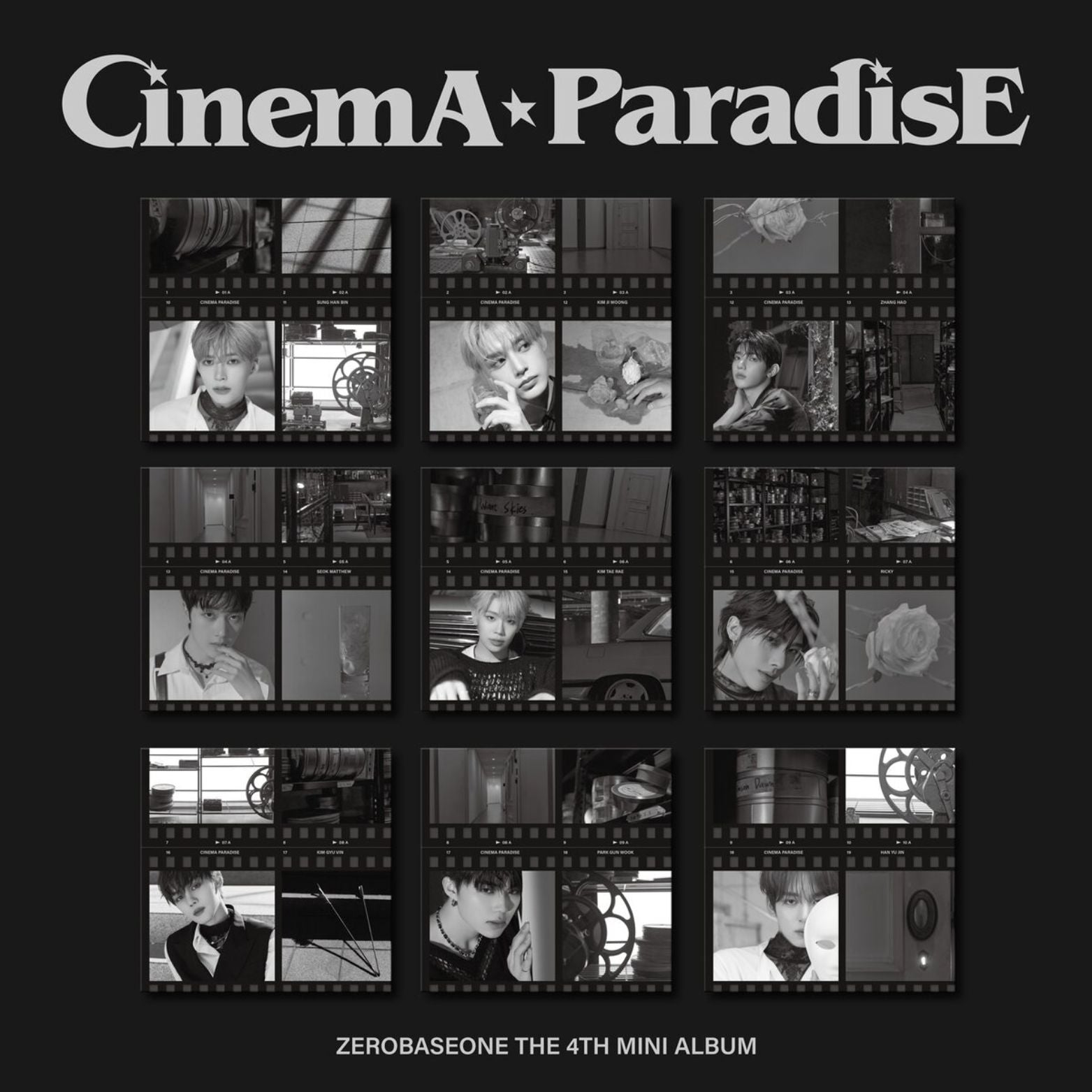 CD ZEROBASEONE CINEMA PARADISE