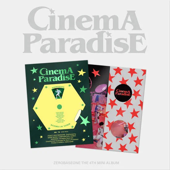 CD ZEROBASEONE CINEMA PARADISE