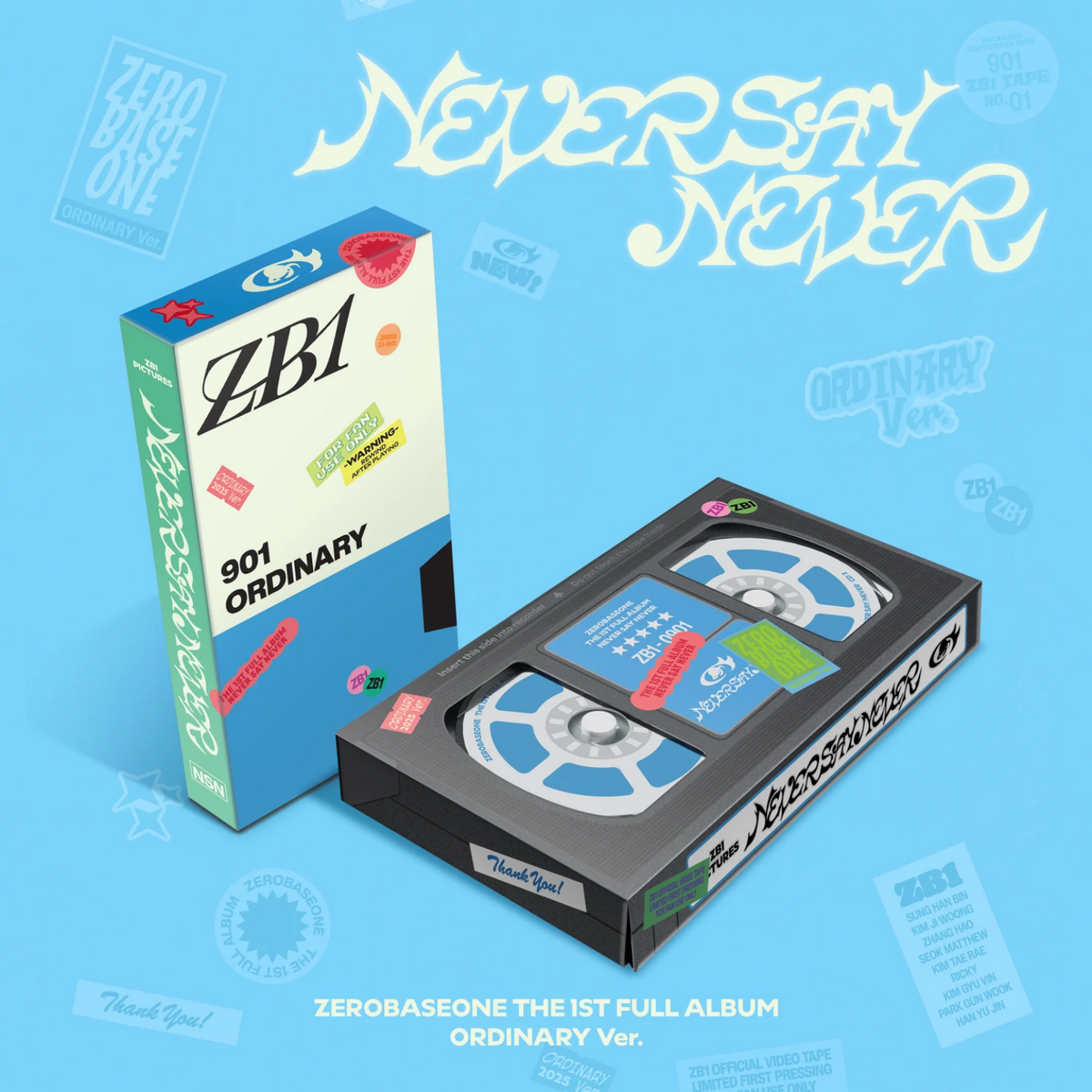 CD ZEROBASEONE NEVER SAY NEVER