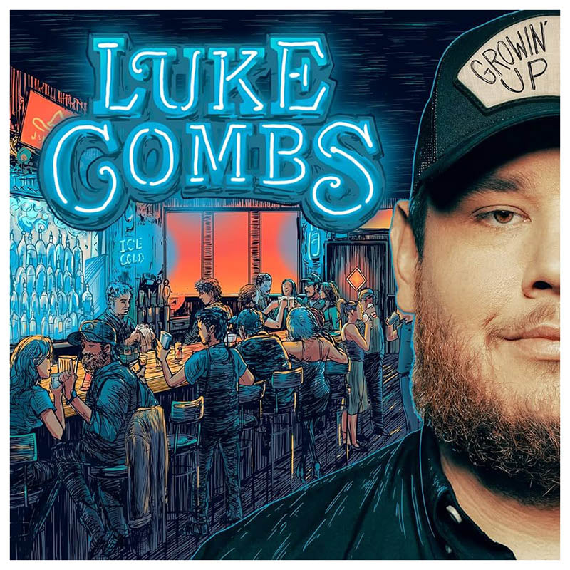 CD LUKE COMBS GROWIN UP