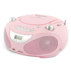 CHAMPION BOOMBOX CD/RADIO/MP3/USB ROSA