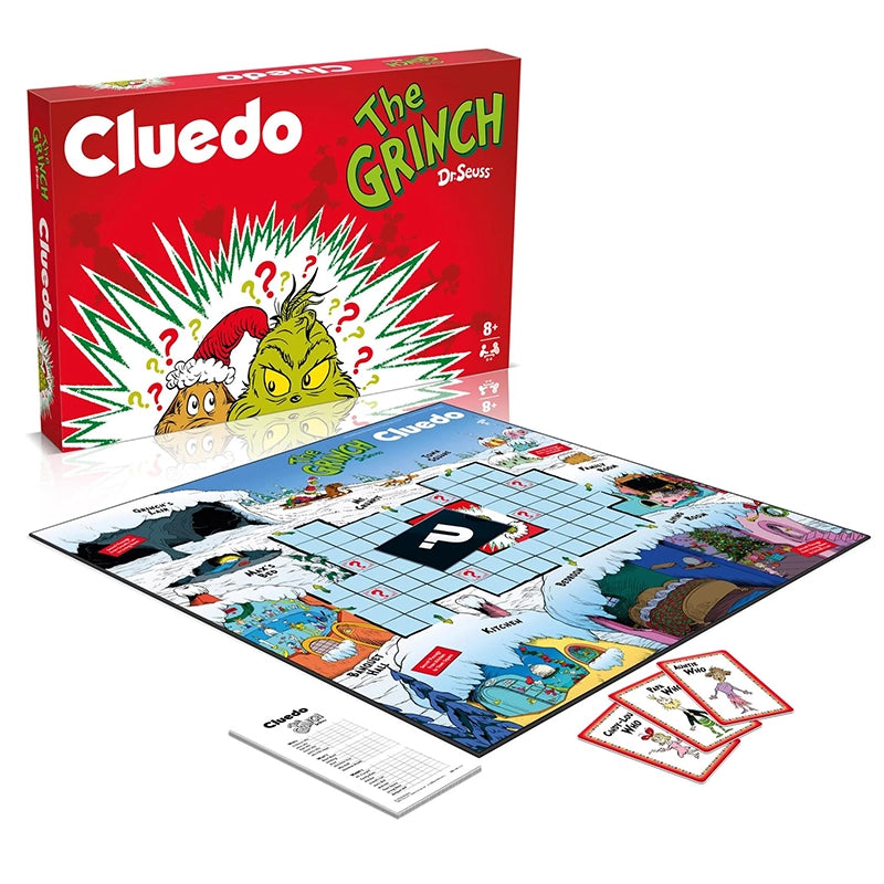 CLUEDO THE GRINCH (ENGELSK VERSION)