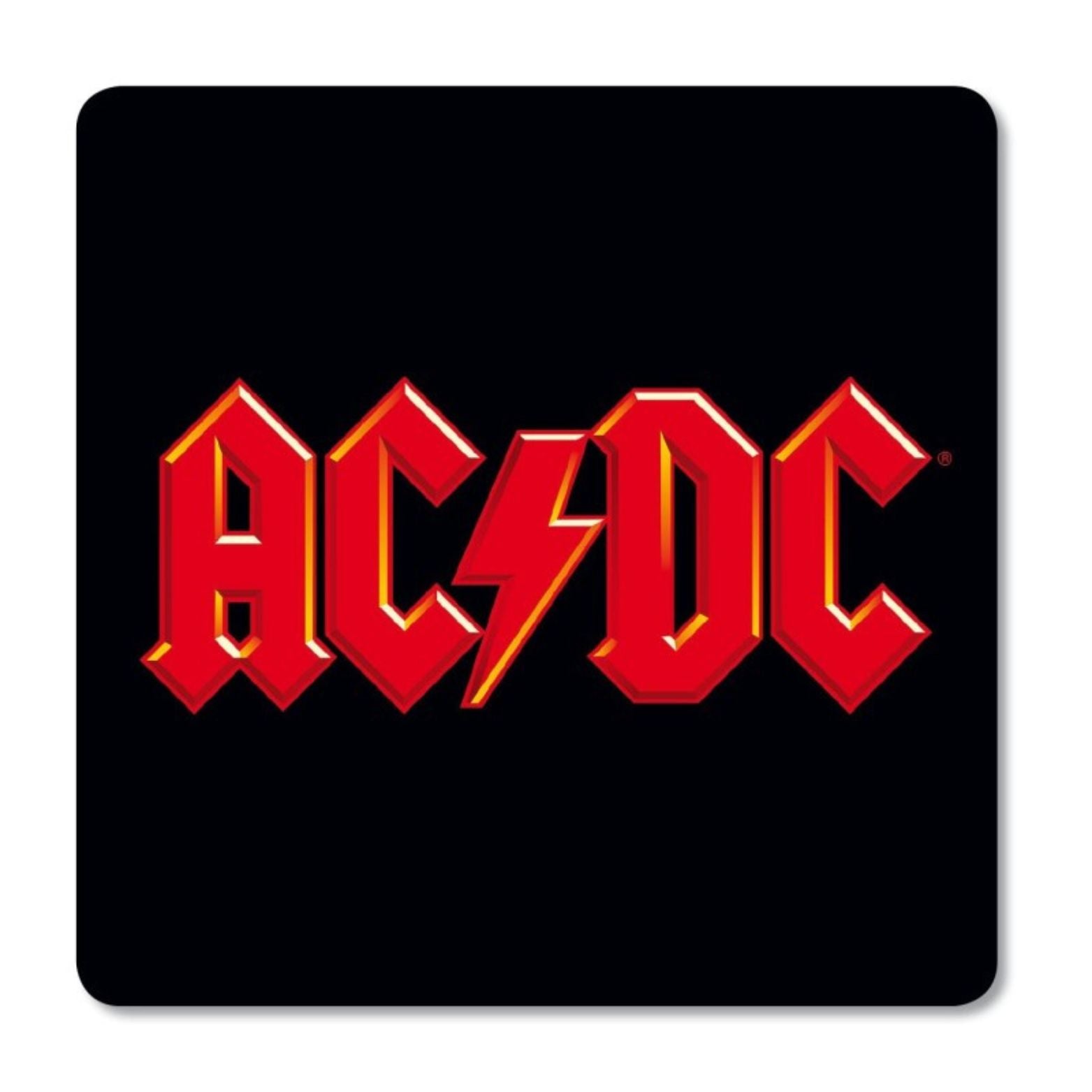 COASTER AC/DC LOGO