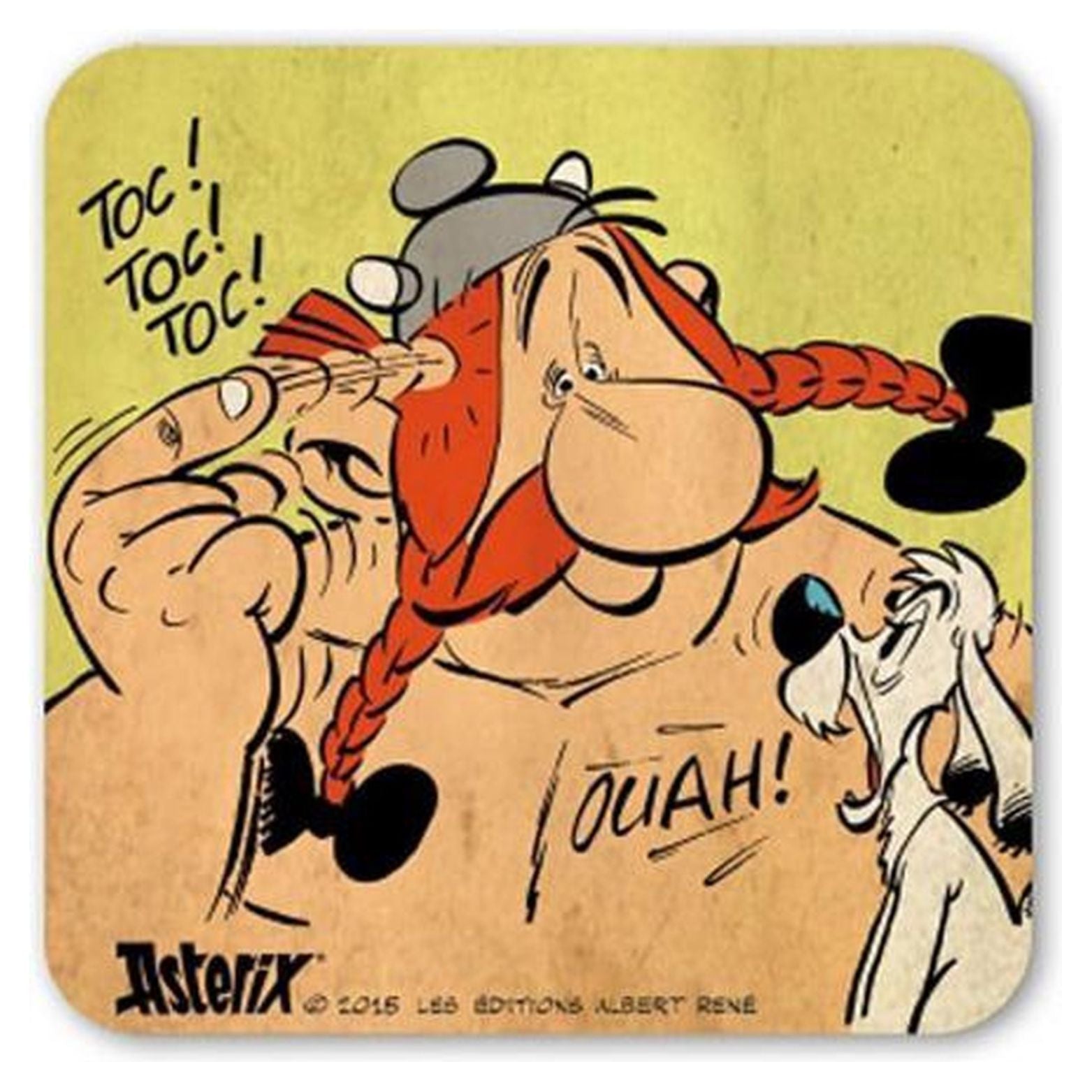 COASTER ASTERIX OBELIX IDÉFIX TOC TOC TOC