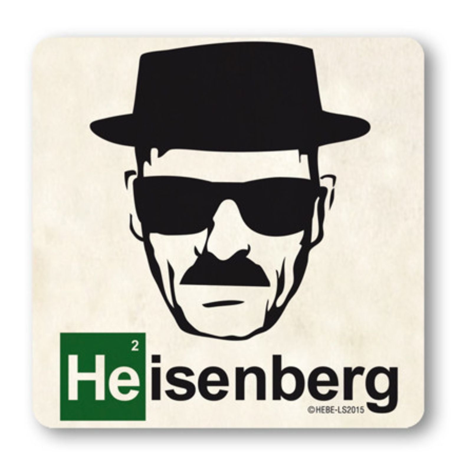 COASTER BREAKING BAD HEISENBERG
