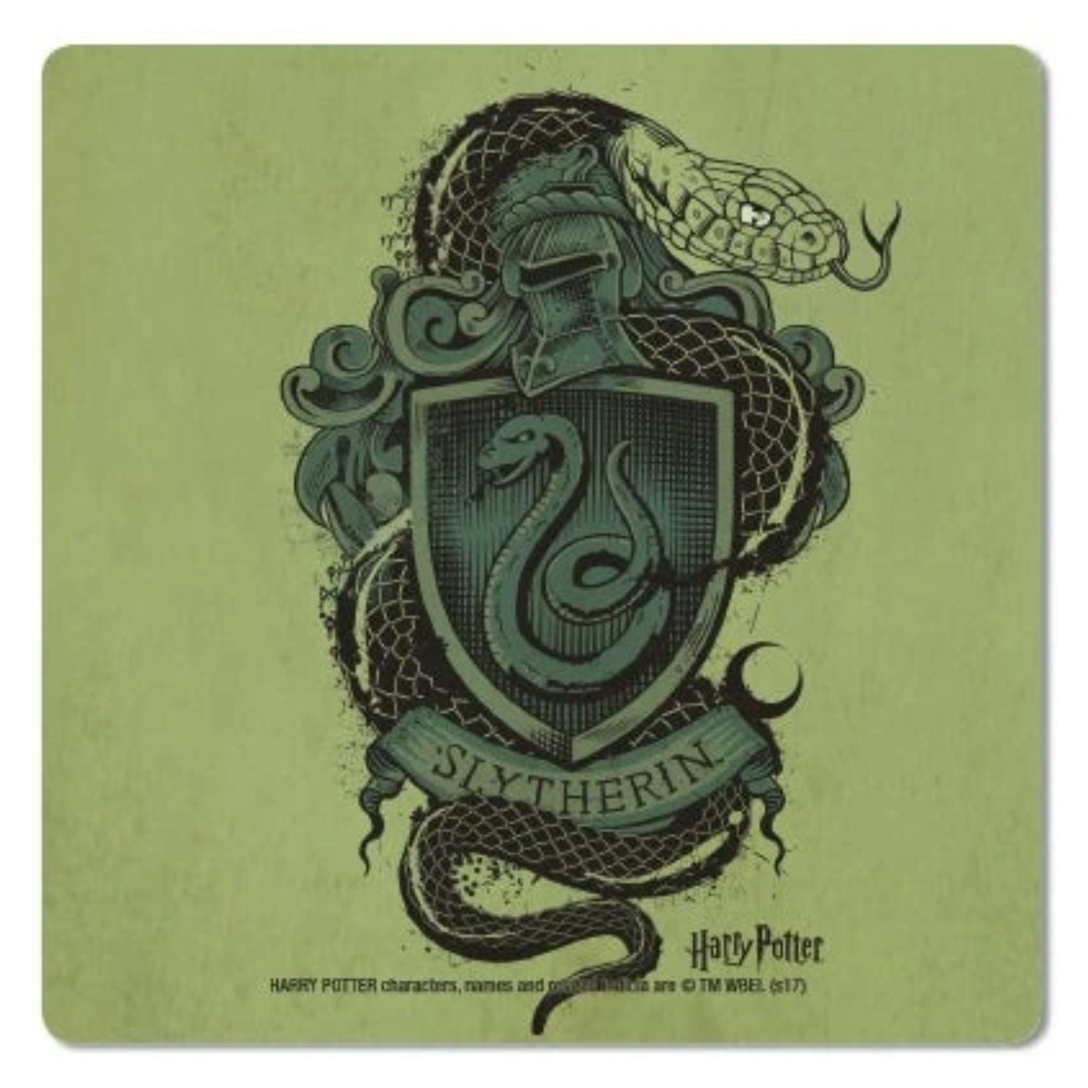 COASTER HARRY POTTER SLYTHERIN SNAKE