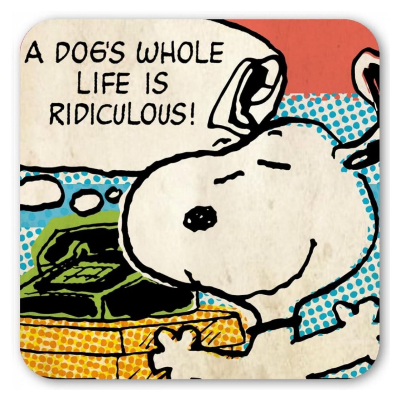 COASTER PEANUTS SNOOPY