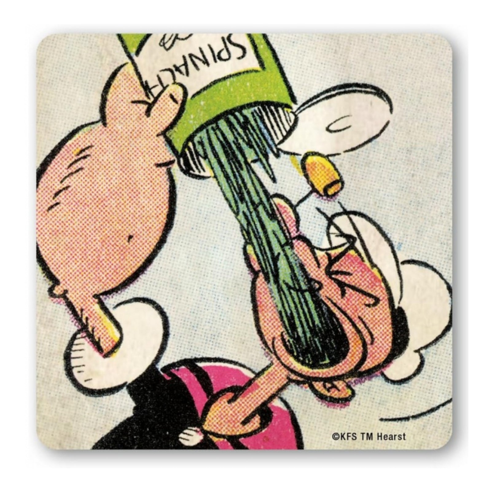 COASTER POPEYE SPINACH