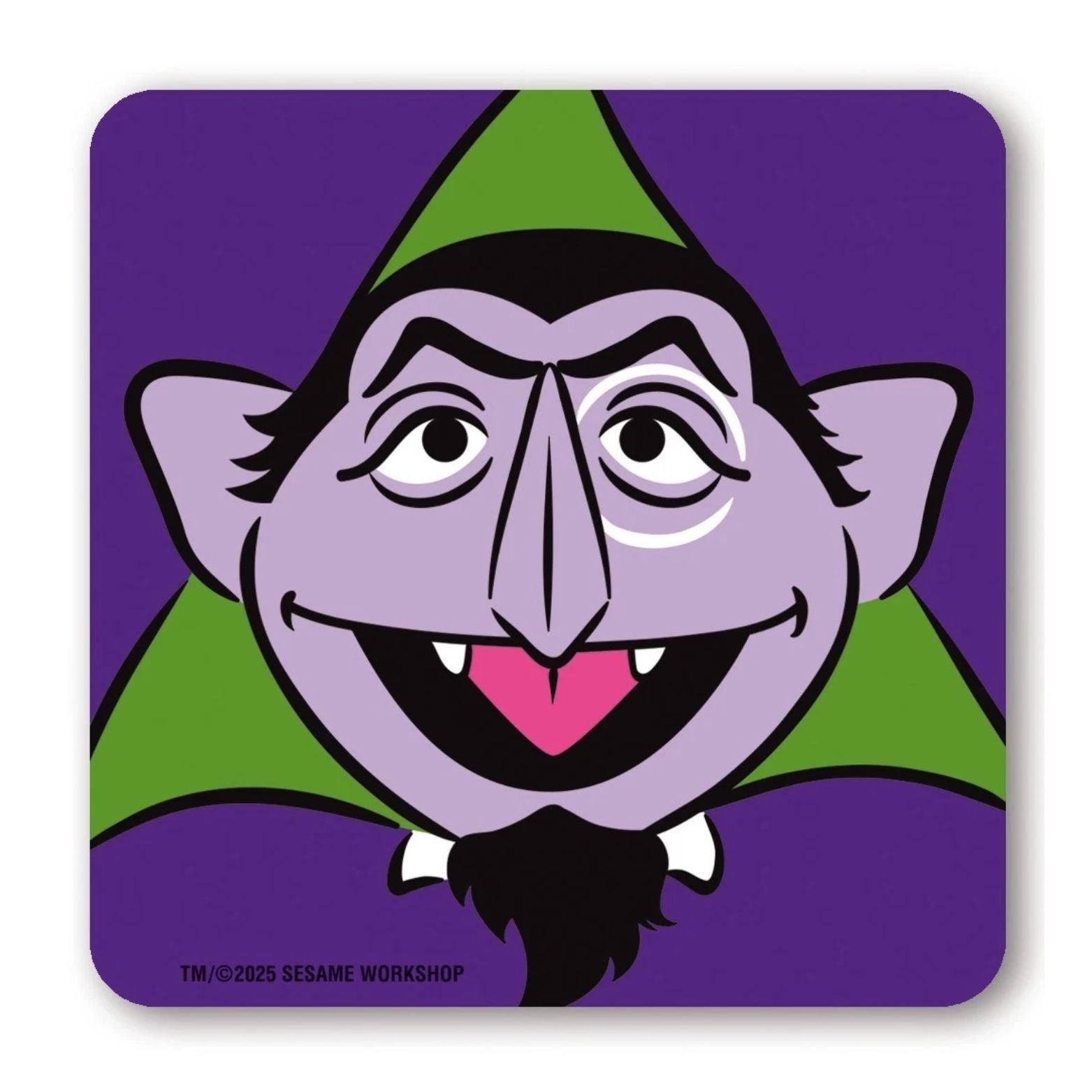 COASTER SESAME STREET COUNT VON COUNT