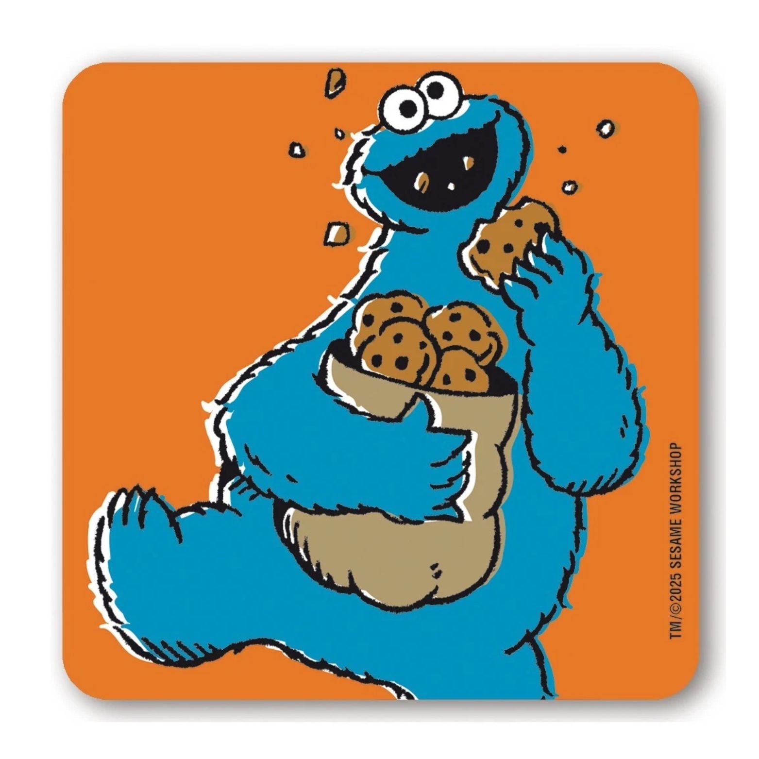 COASTER SESAME STREET COOKIE MONSTER COOKIES