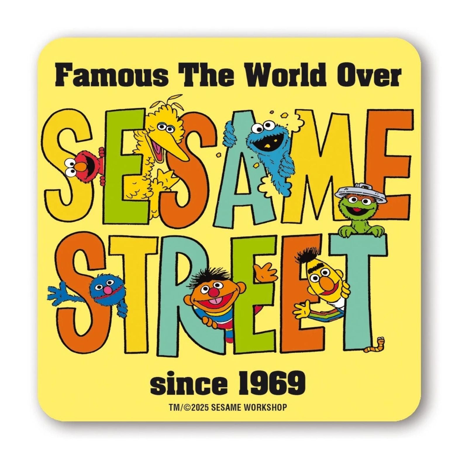 COASTER SESAME STREET LOGO