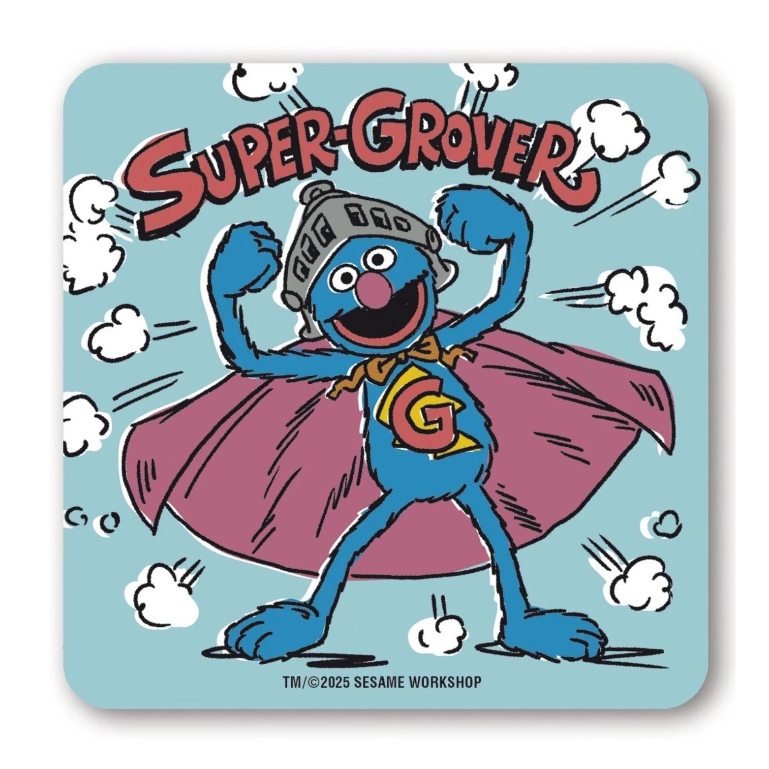 COASTER SESAME STREET SUPER-GROVER