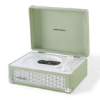 CROSLEY CD PLAYER PORTABLE TURNTABLE BLUETOOTH MINT