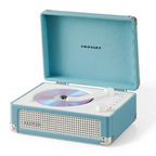 CROSLEY CD PLAYER PORTABLE TURNTABLE BLUETOOTH TURQUOISE