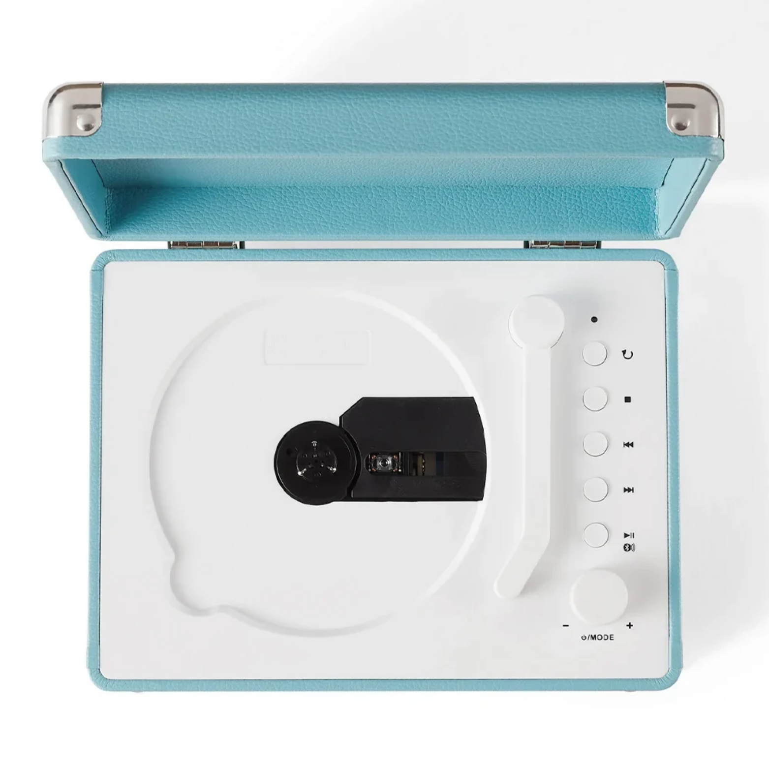 CROSLEY CD PLAYER PORTABLE TURNTABLE BLUETOOTH TURQUOISE