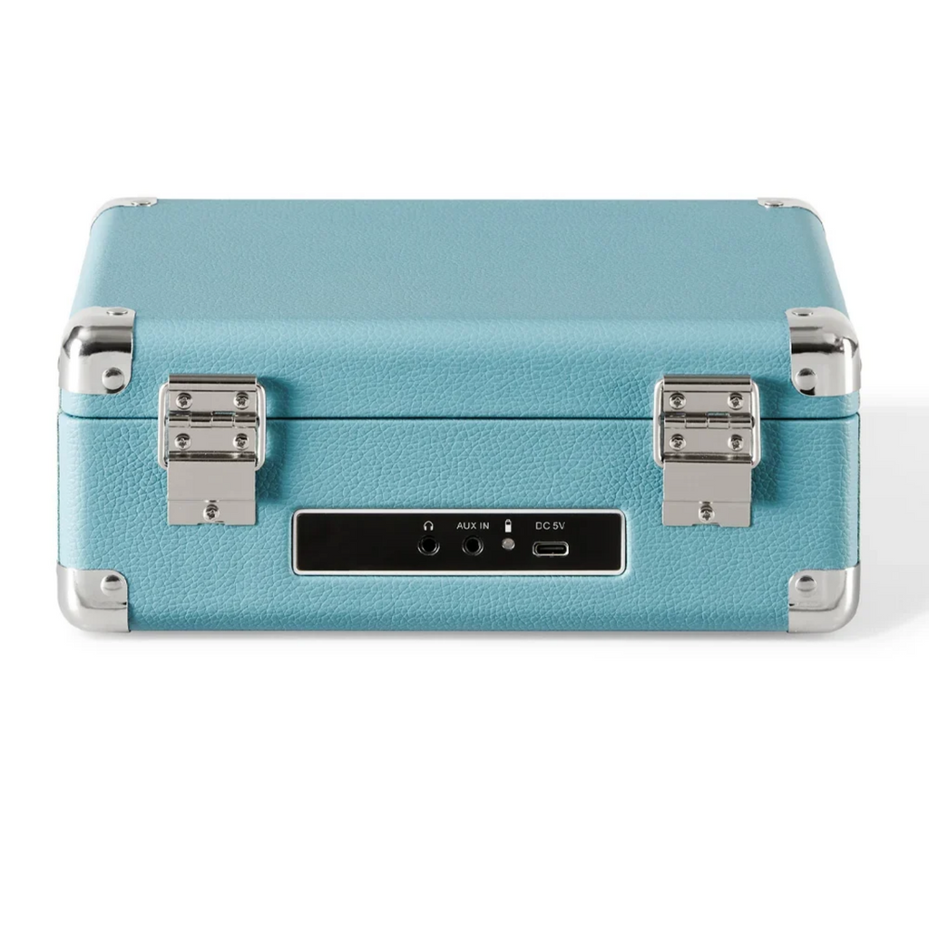 CROSLEY CD PLAYER PORTABLE TURNTABLE BLUETOOTH TURQUOISE