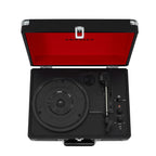CROSLEY VINYL PLAYER CRUISER PLUS DELUXE PORTABLE TURNABLE BLUETOOTH OUT BLACK