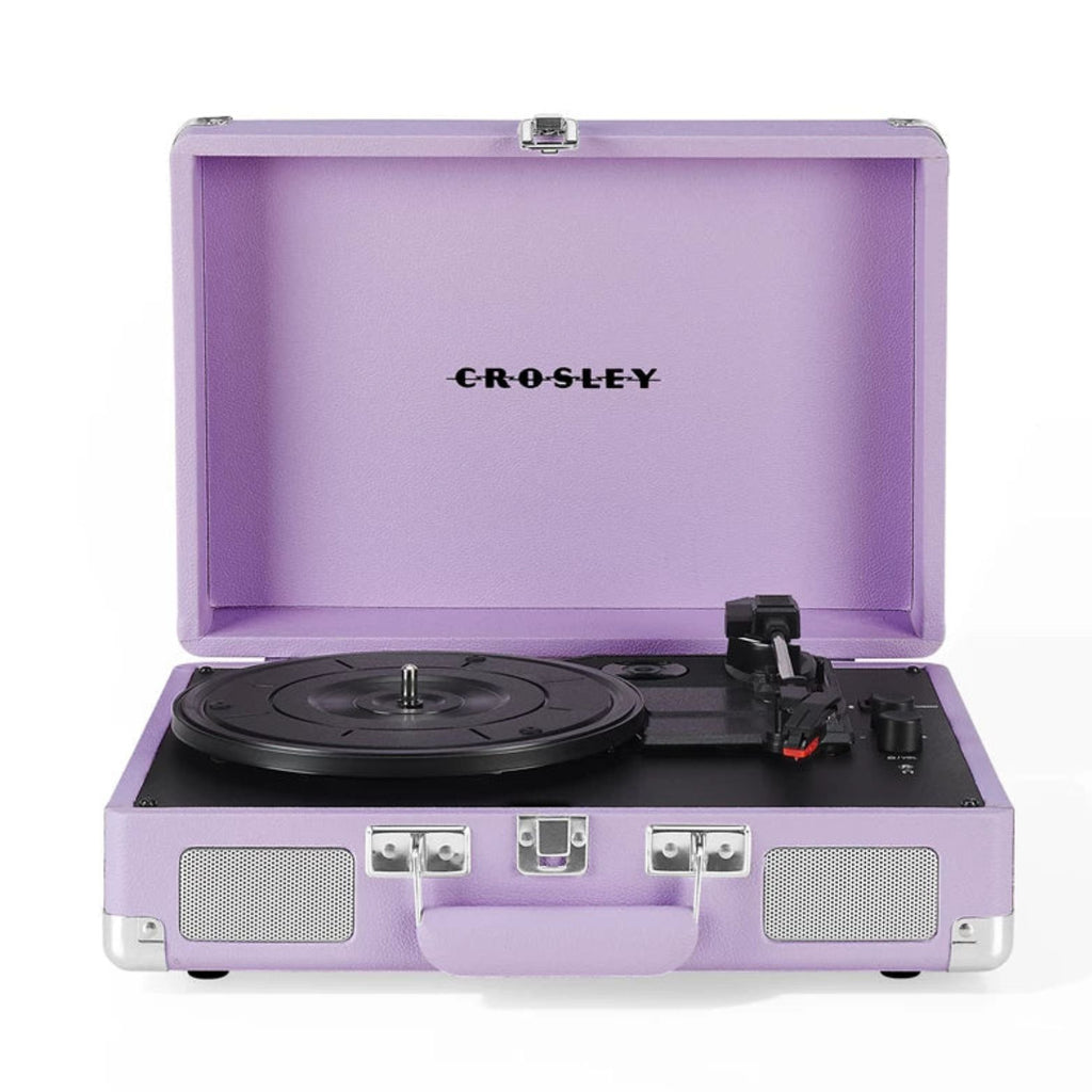 CROSLEY VINYL PLAYER CRUISER PLUS PORTABLE TURNABLE WITH BLUETOOTH LAVENDER