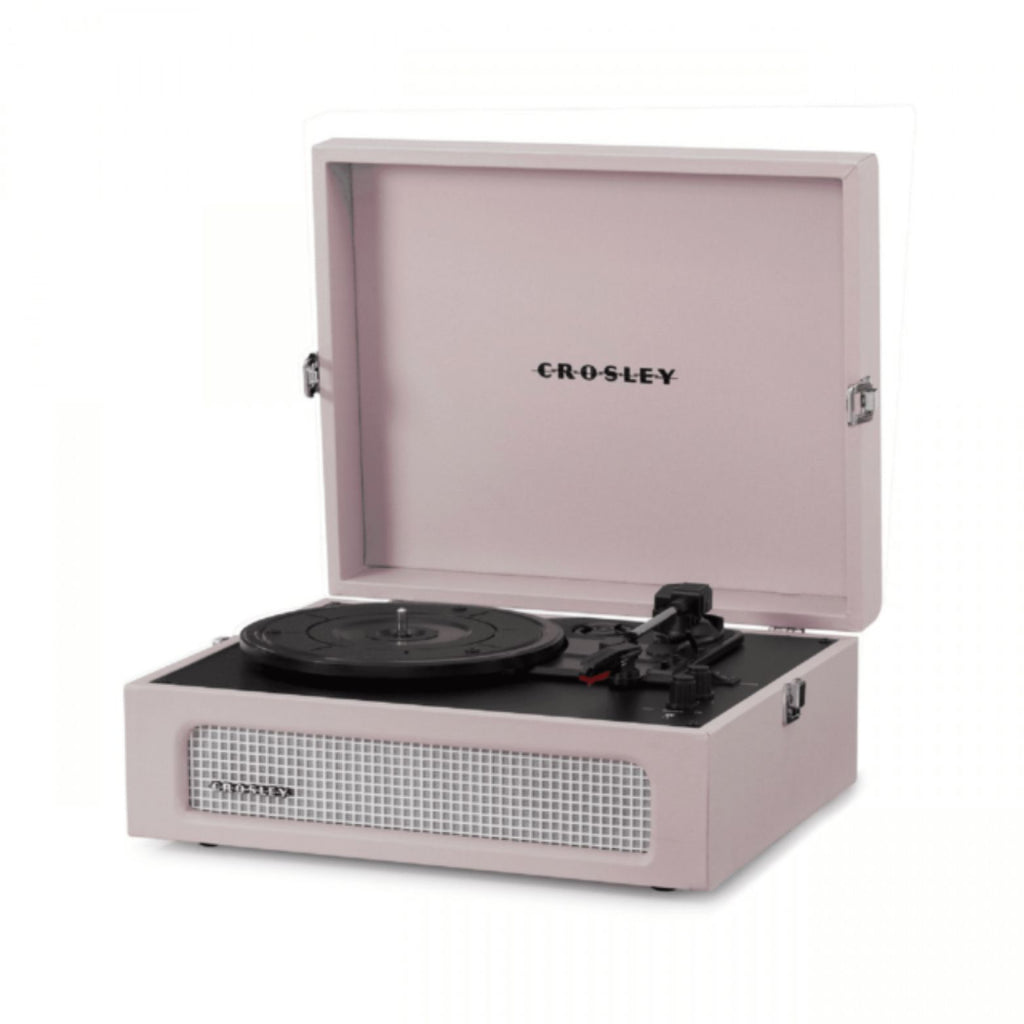 CROSLEY VINYL PLAYER VOYAGER PORTABLE TURNABLE BLUETOOTH OUT AMETHYST